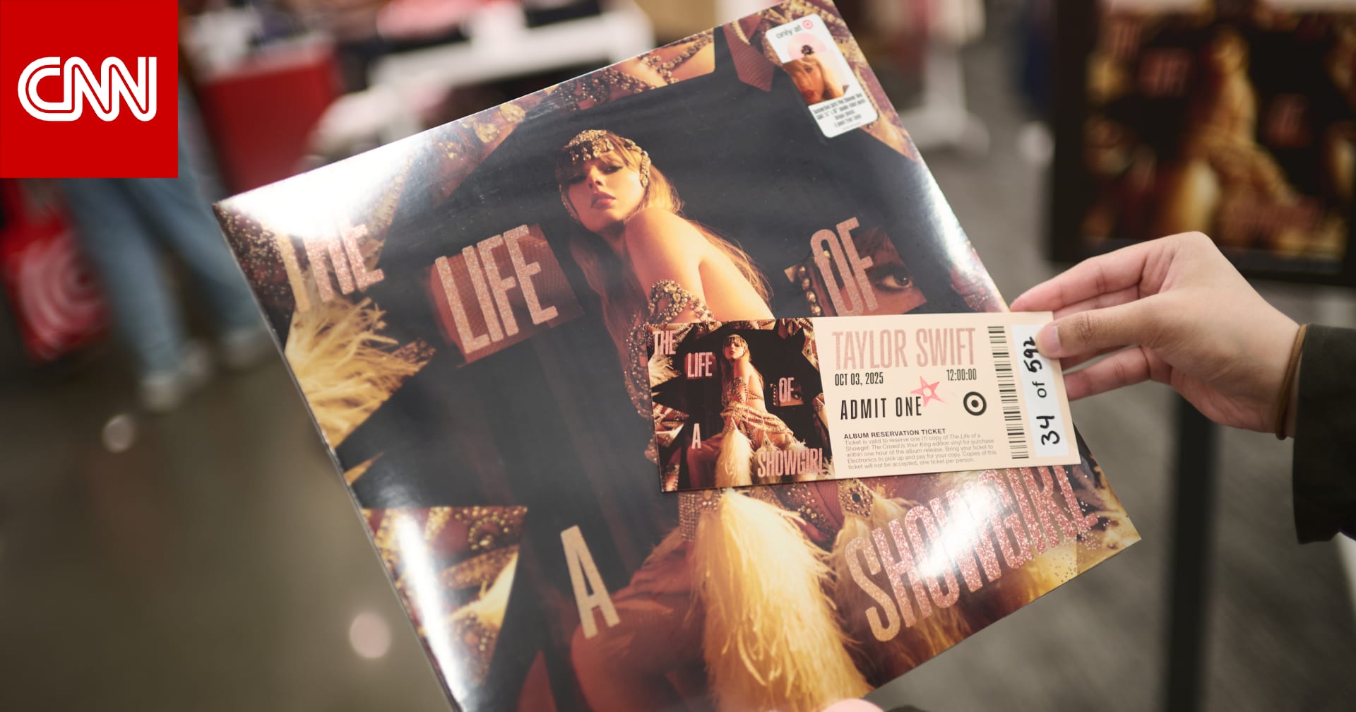 سهر معجبوها حتى وقت متأخر لانتظاره.. نظرة على ألبوم تايلور سويفت الجديد "Life of a Showgirl"