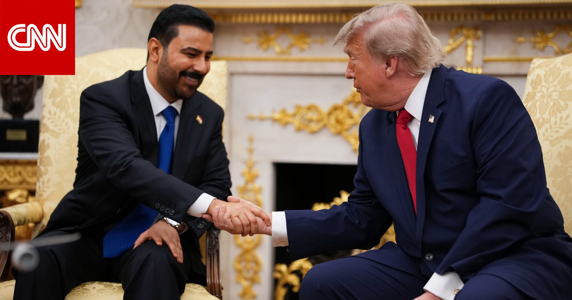 بعد لقائه ترامب.. رئيس وزراء العراق يصل إلى طهران