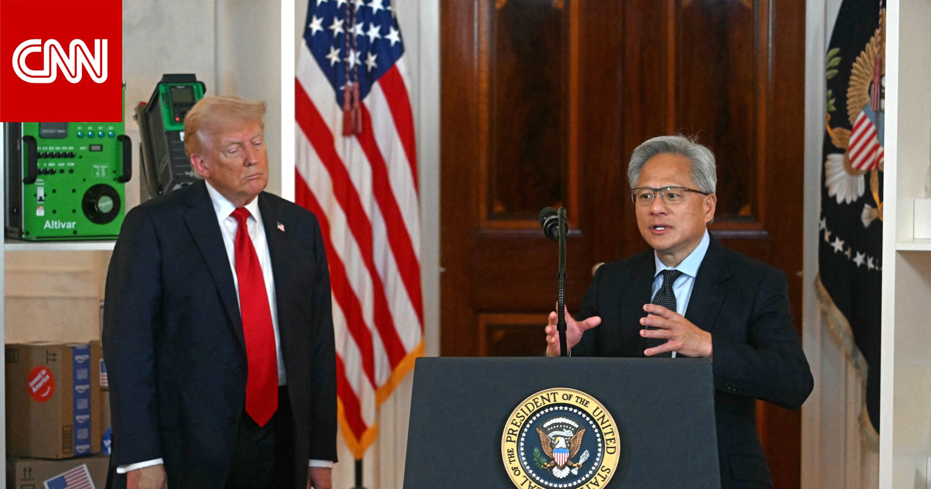 رئيس شركة "إنفيديا" يوضح سبب التبرع لبناء "قاعة رقص ترامب" في البيت الأبيض