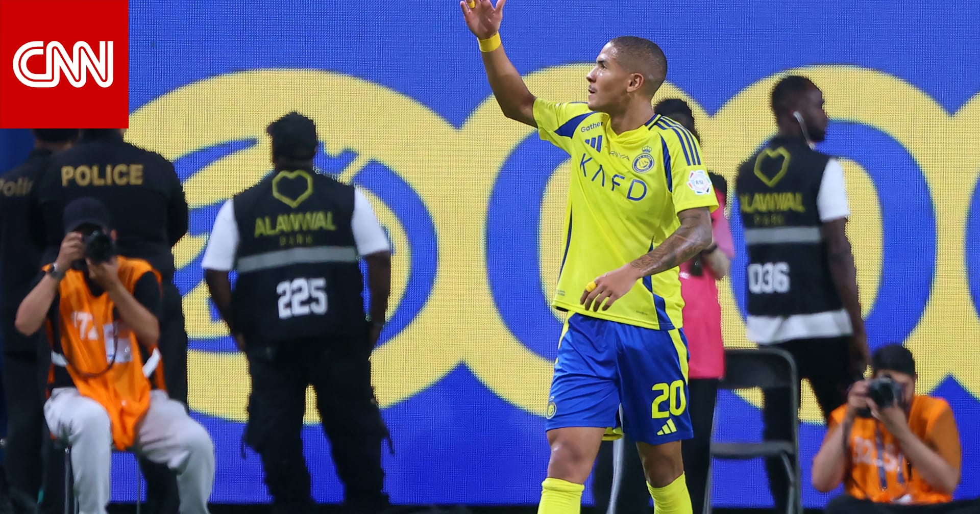 السعودية.. تفاعل مع أول هدف لأنجيلو غابرييل بقميص النصر
