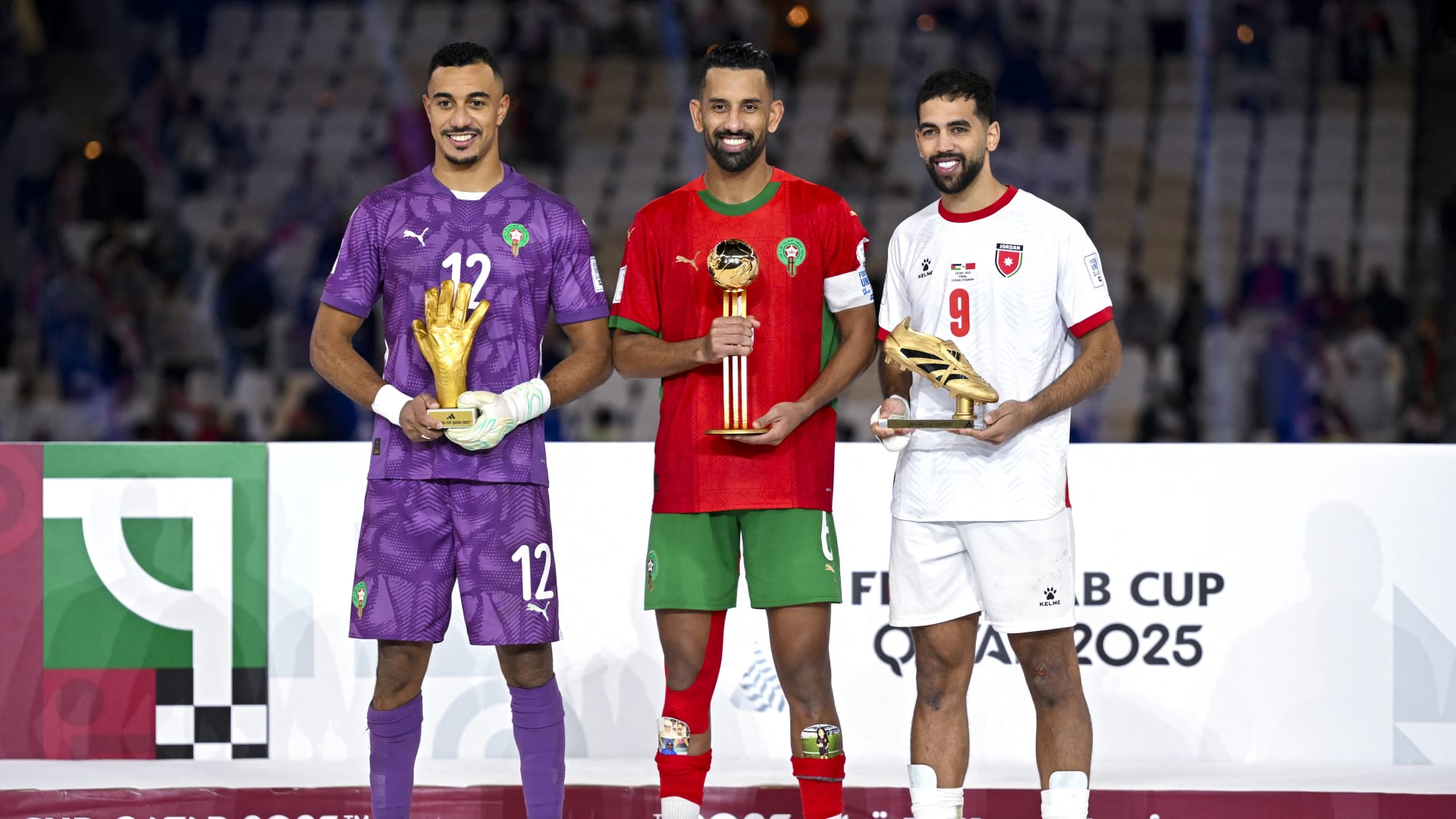 بالأسماء.. الفائزون في الجوائز الفردية بكأس العرب 2025