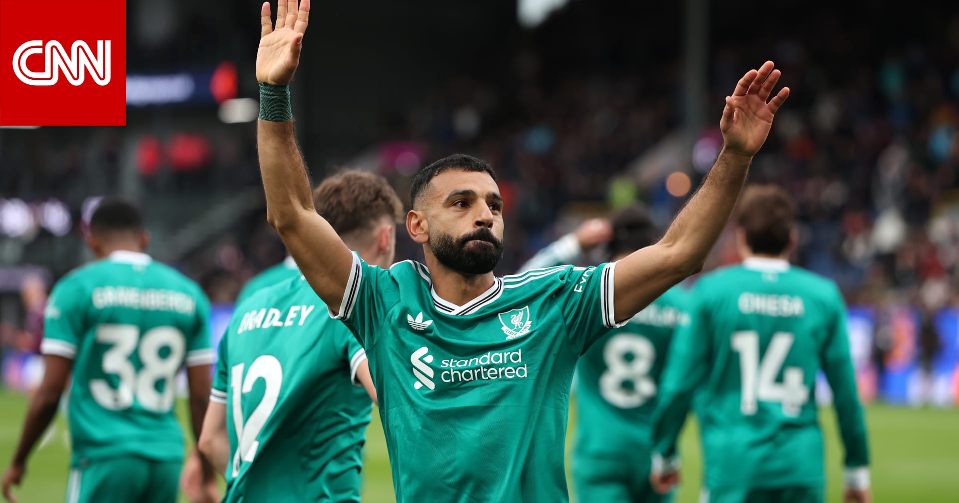 بصورة على إنستغرام.. محمد صلاح يشارك متابعيه إحصائية عنه في البريميرليغ