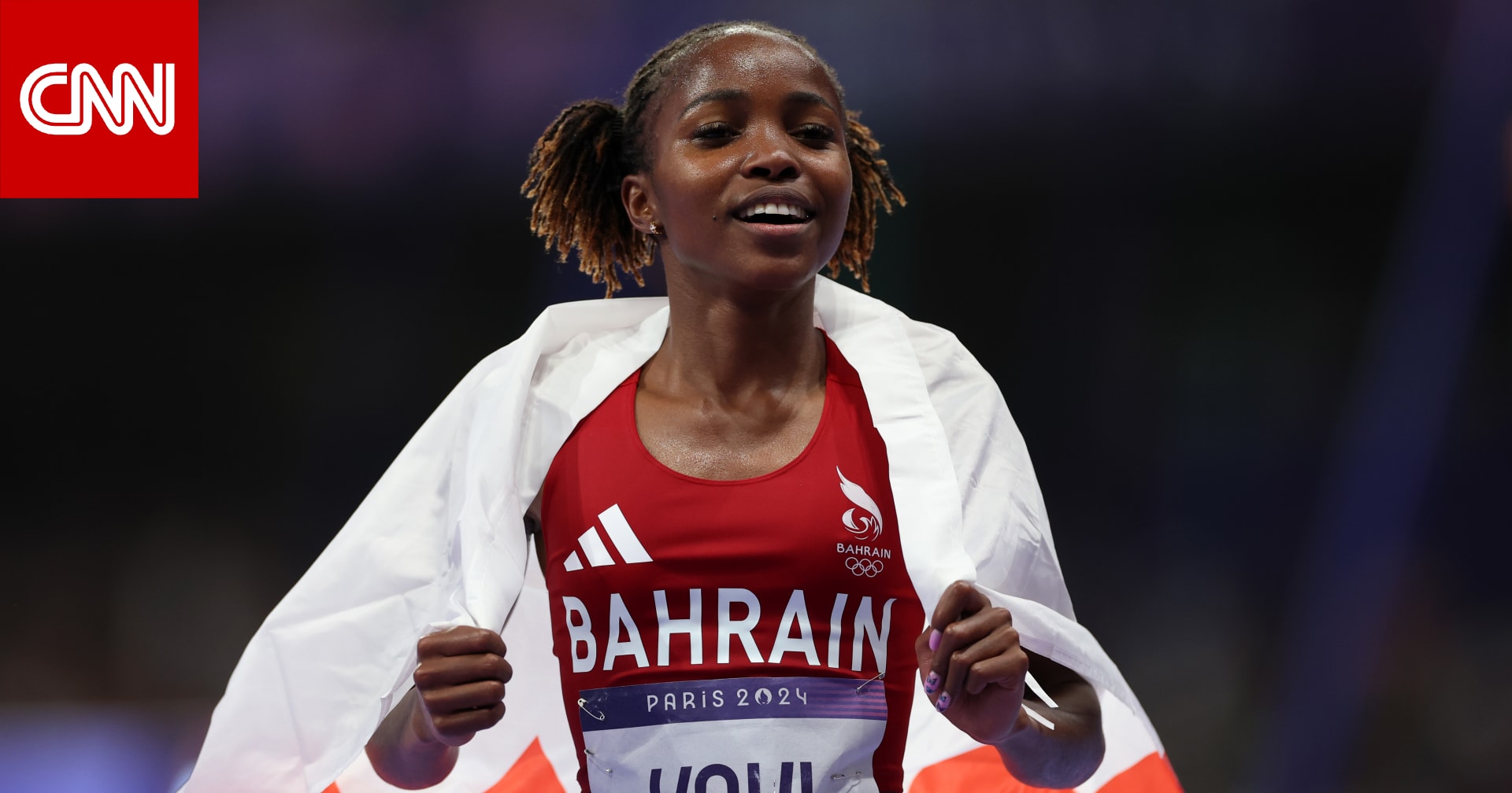 عداءة بحرينية تحقق الميدالية الذهبية الثانية للعرب في أولمبياد باريس 2024