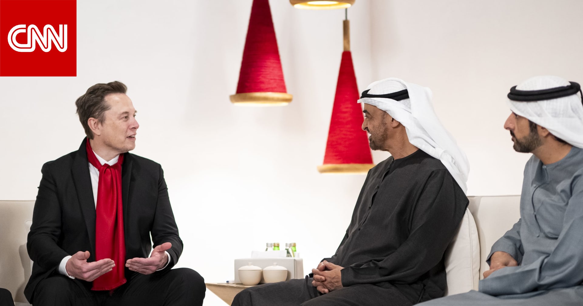 محمد بن زايد يبحث مع إيلون ماسك مستقبل الذكاء الاصطناعي والتكنولوجيا المتقدمة