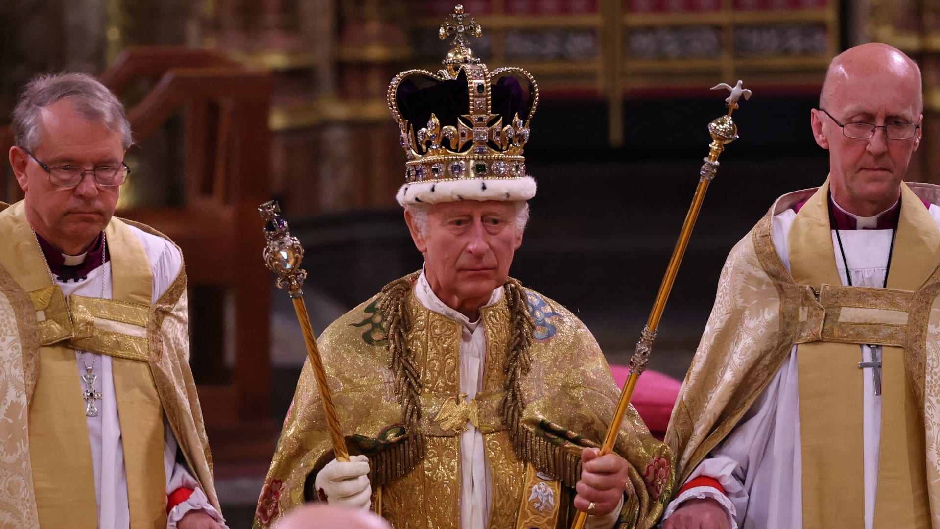 في دقائق معدودة.. شاهد أبرز أحداث مراسم تتويج الملك تشارلز الثالث