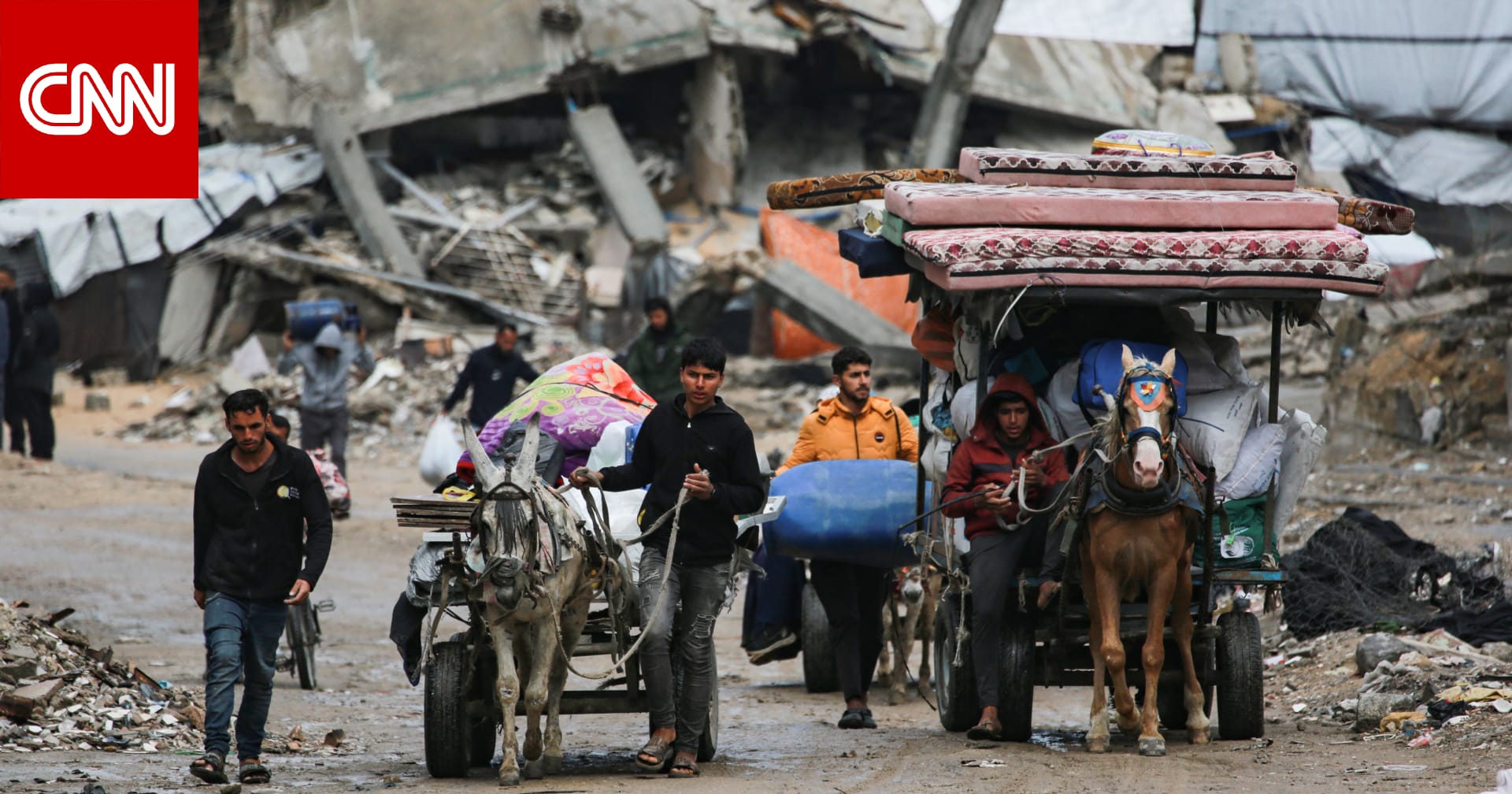 مصر ترد على مزاعم استعدادها لنقل نصف مليون فلسطيني مؤقتا من غزة إلى سيناء