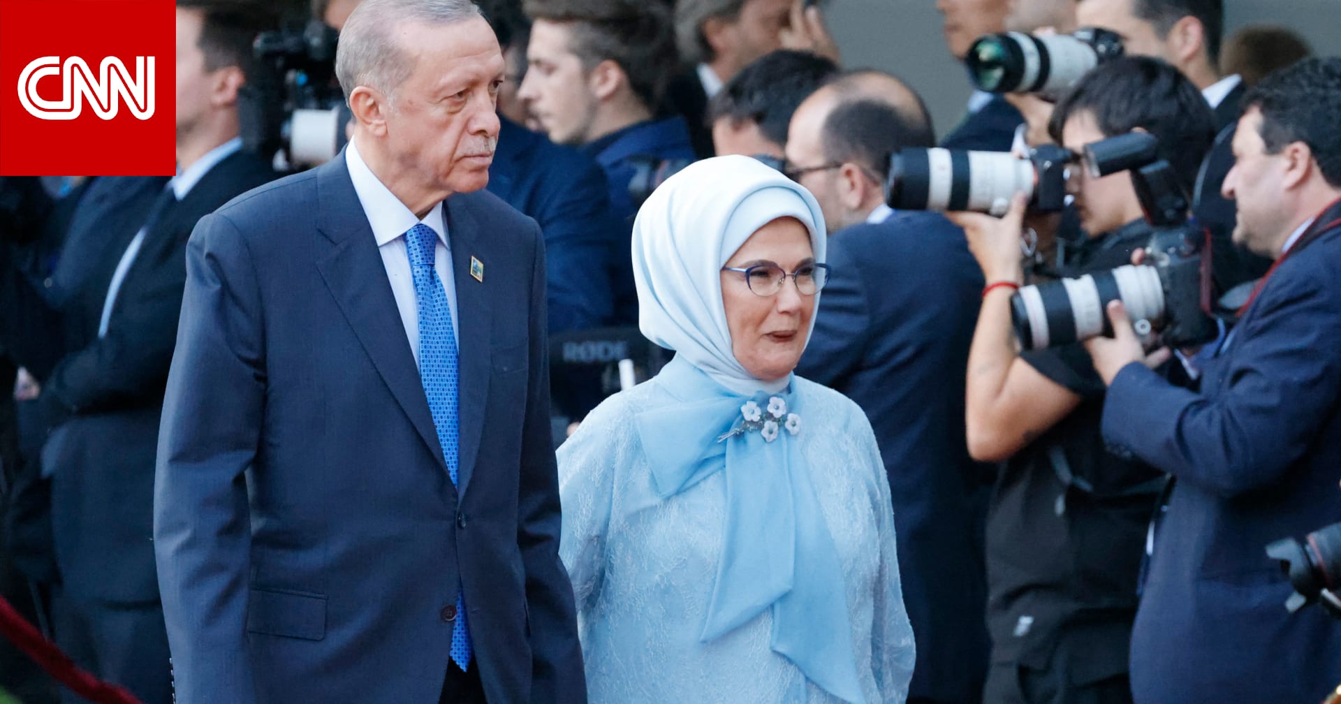 تركيا.. فيديو تأثر زوجة أردوغان بخطابه ورد فعل الأخير يثير تفاعلا