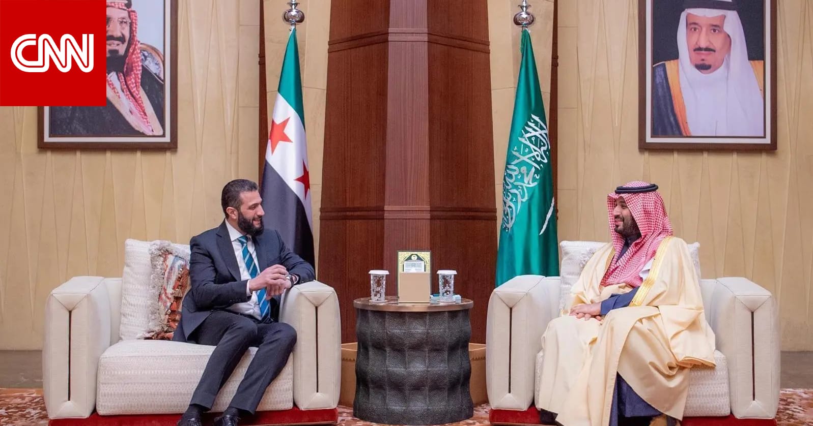 اتصال بين أحمد الشرع وولي العهد السعودي حول مستجدات المنطقة 