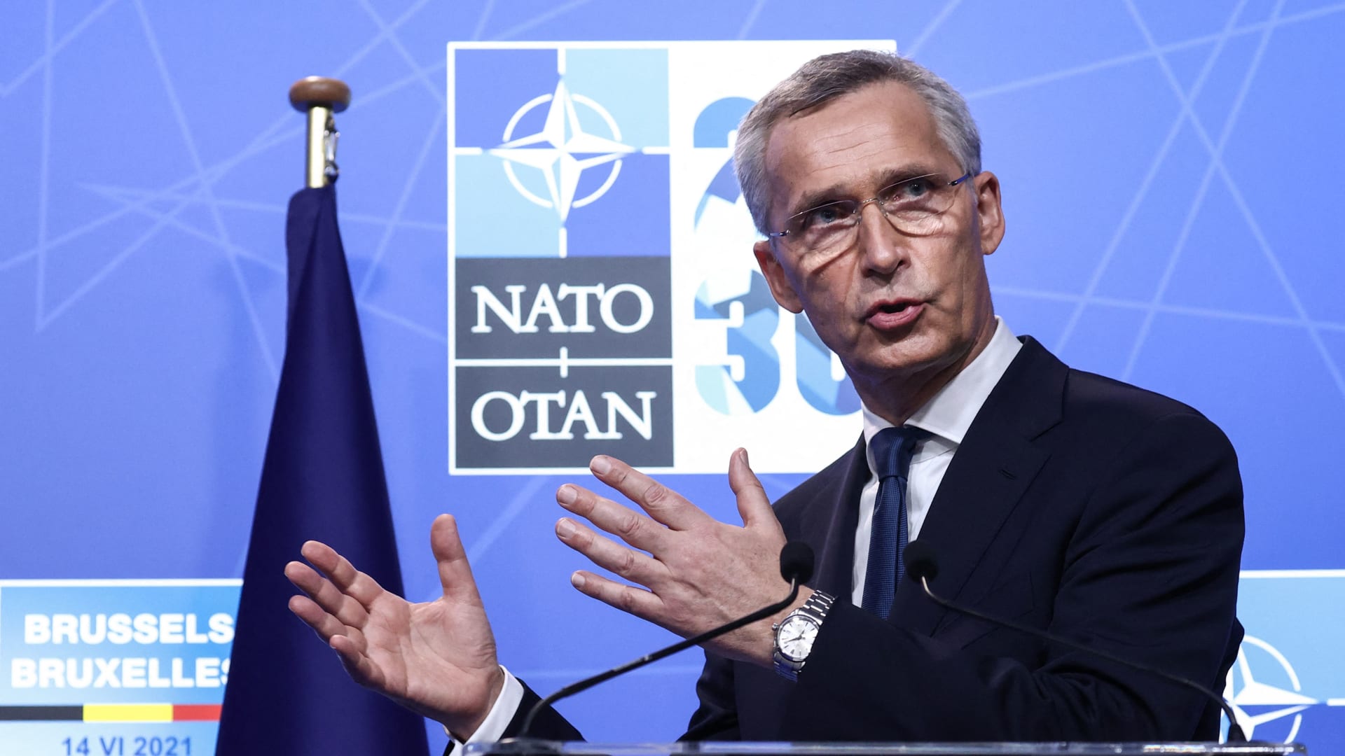 الأمين العام لحلف الناتو، ينس ستولتنبرغ