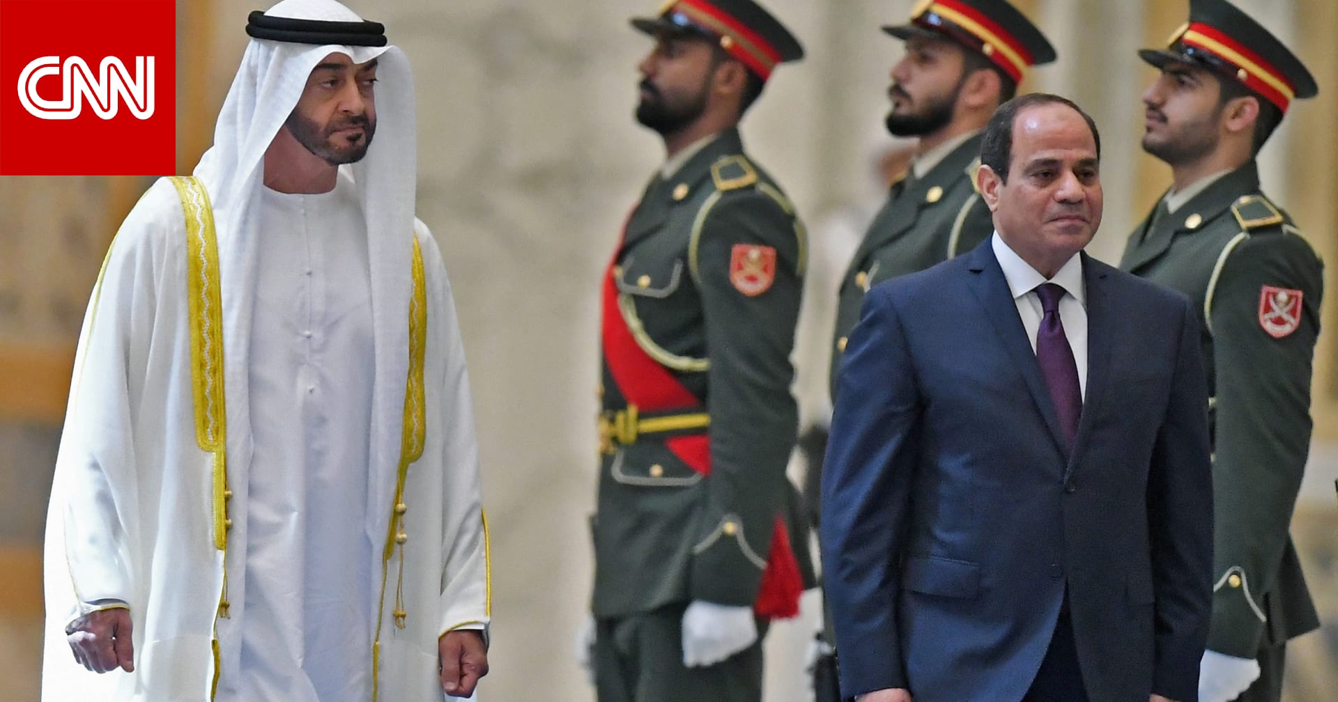 محمد بن زايد يستقبل السيسي وهذا ما بحثاه بشأن غزة ولبنان وسوريا