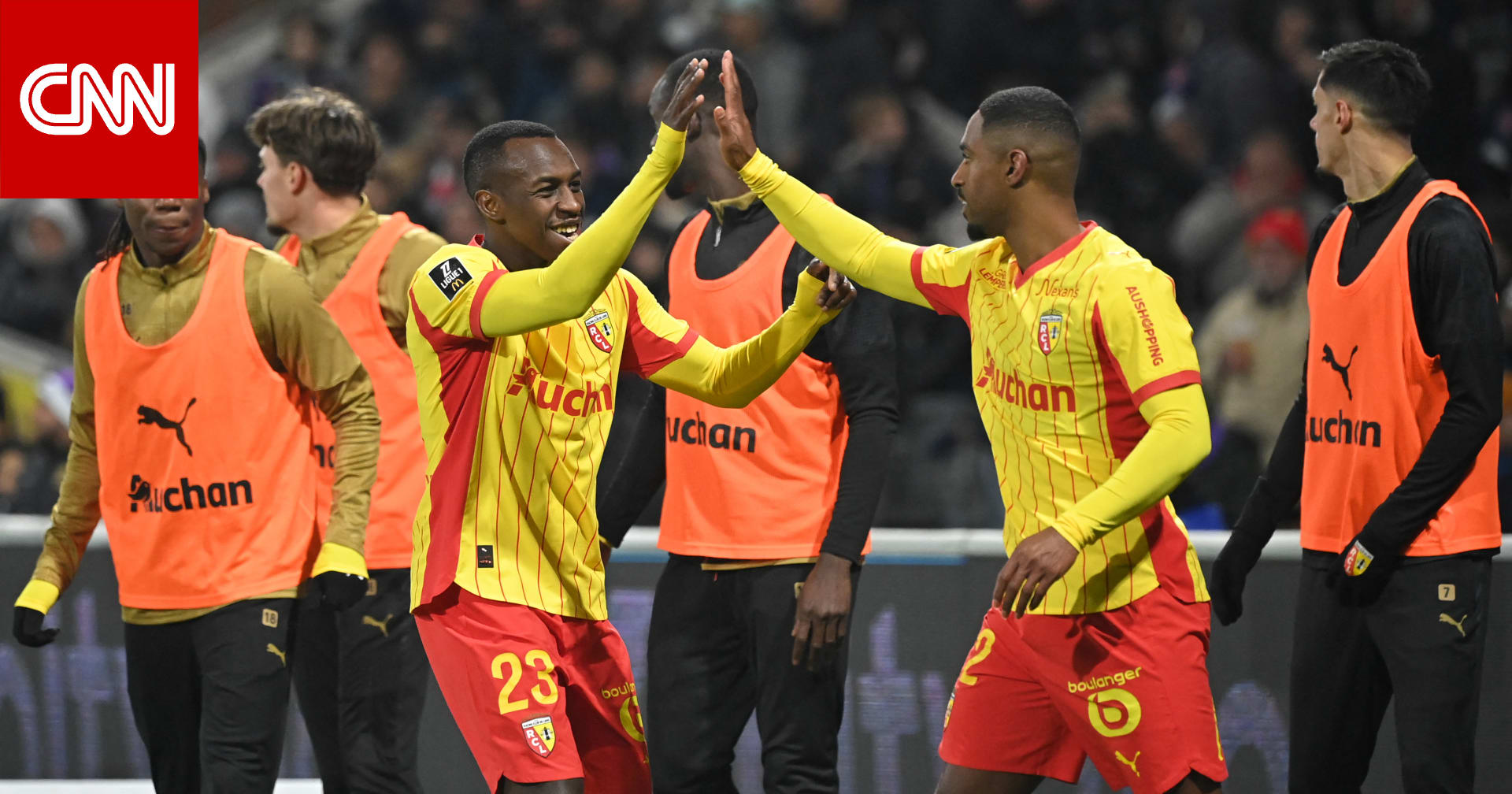 هكذا تفاعل سعود عبدالحميد مع صدارة ناديه لانس للدوري الفرنسي