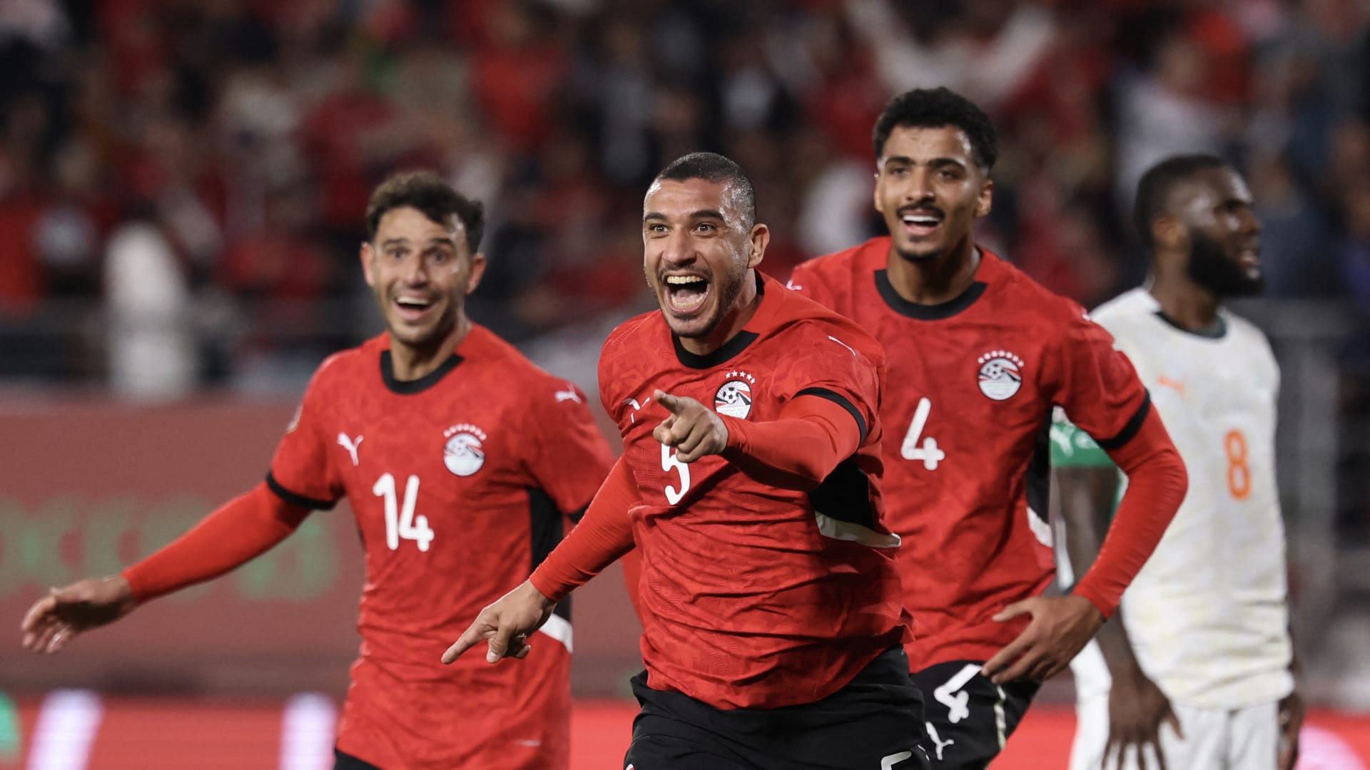 منتخب مصر يصل نصف نهائي كأس إفريقيا بعد فوزه على ساحل العاج