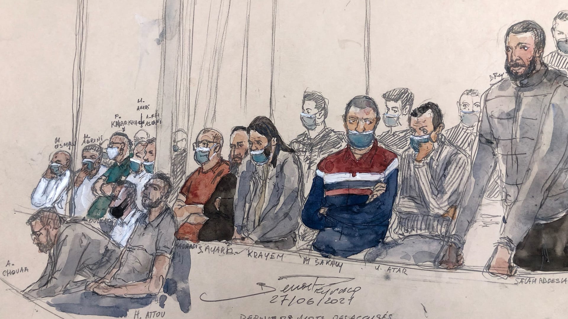 محكمة فرنسية تقضي بأقسى عقوبة على صلاح عبد السلام المدان بهجمات باريس