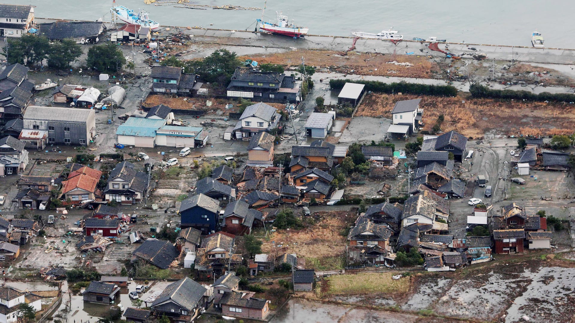 خريطة تظهر مدى شدة زلزال اليابان وحجم الأضرار الناجمة عنه