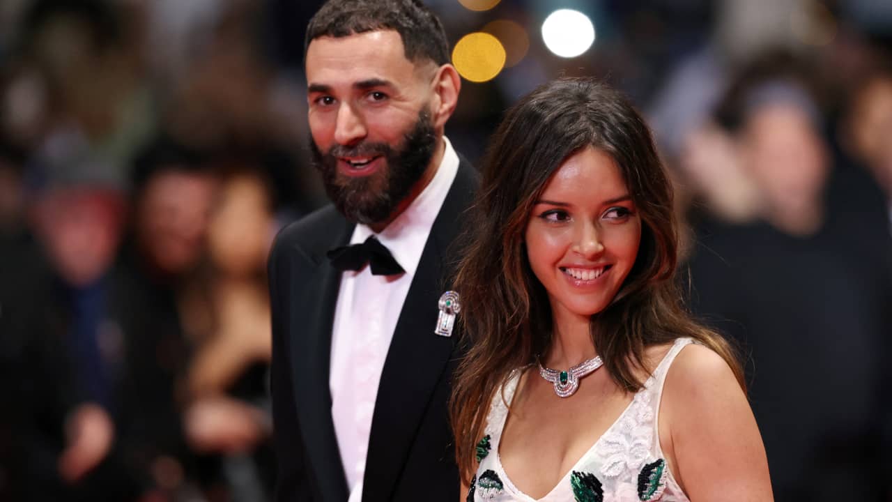 لينا خوداري رفيقة كريم بنزيما في كان: حضور أنيق وعشق لافت للموضة