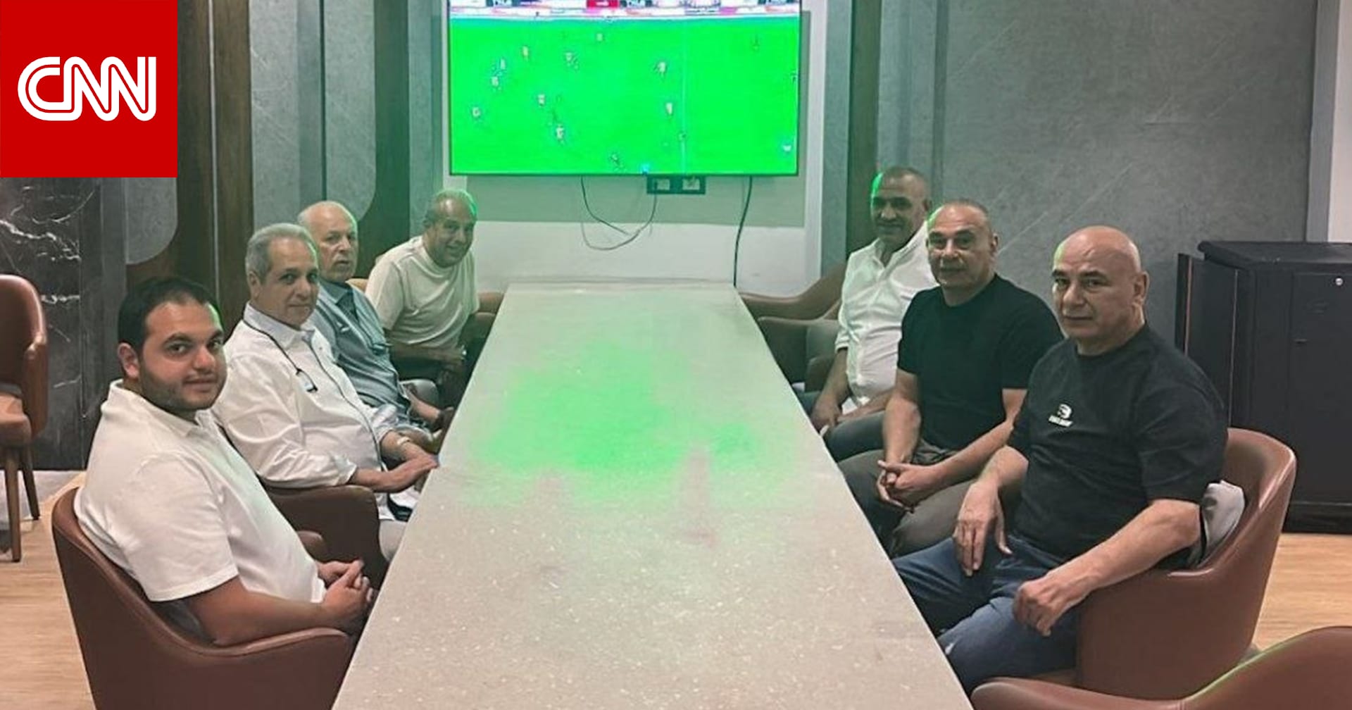 لقطة من احتفال اتحاد الكرة المصري بمناسبة تجديد عقد "التوأم" 