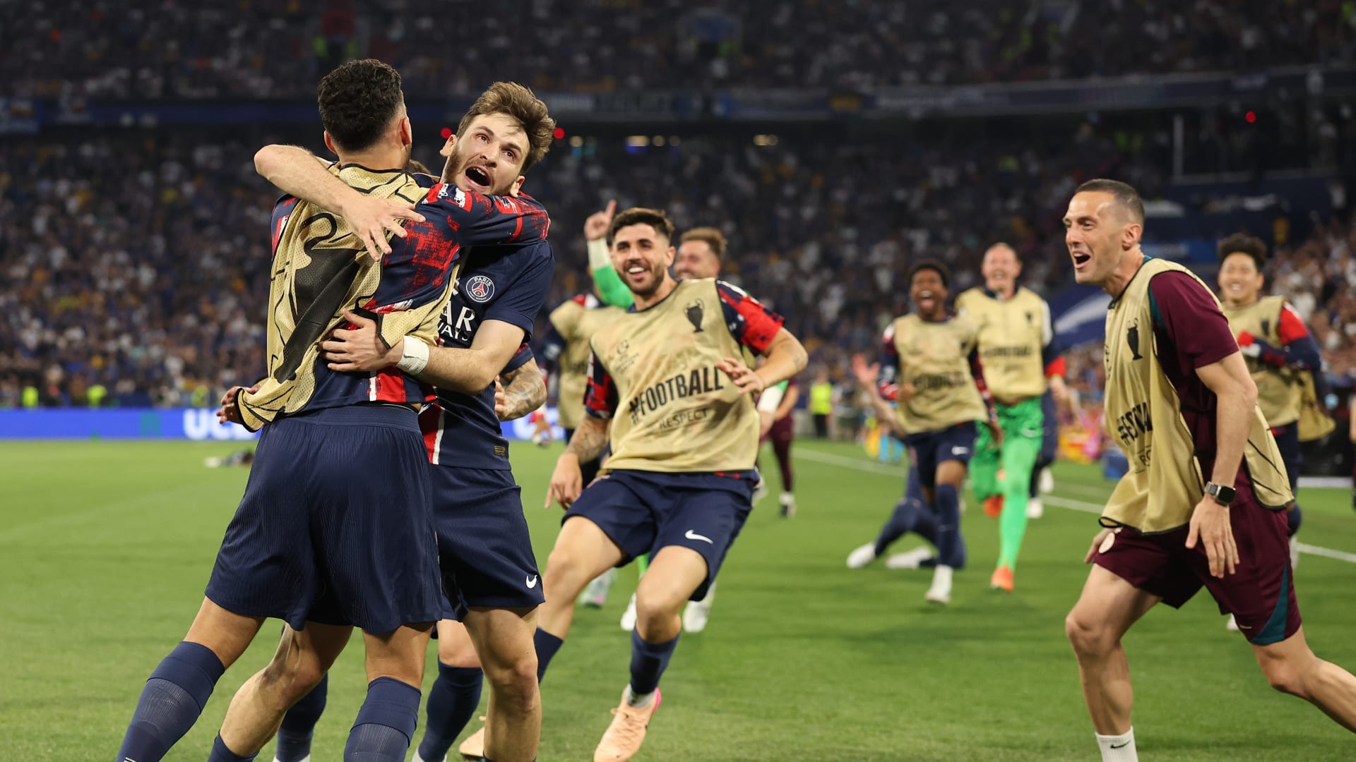باريس سان جيرمان يفوز بلقب دوري أبطال أوروبا للمرة الأولى في تاريخه