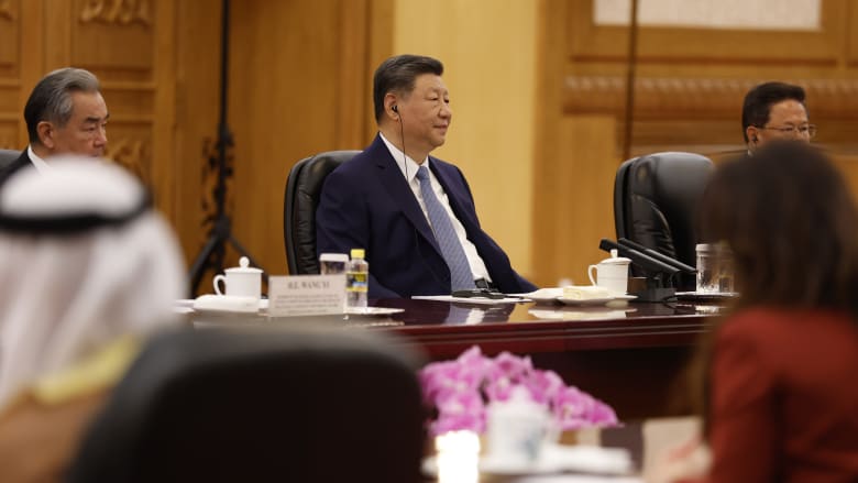 في اجتماع مع ولي عهد أبوظبي.. رئيس الصين يقدم 4 اقتراحات للسلام في الشرق الأوسط