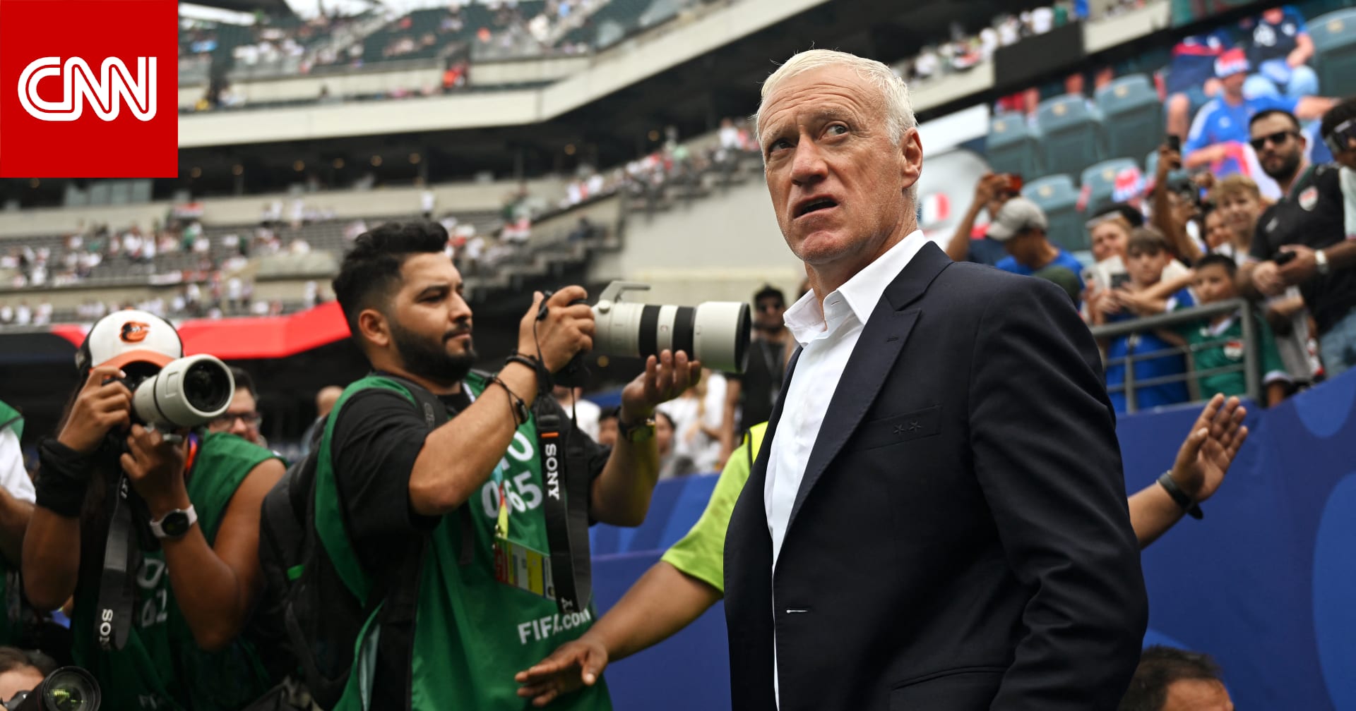ديشان يشيد بحكم مباراة مصر والأرجنتين ويستعد لمواجهة المغرب في ربع نهائي المونديال