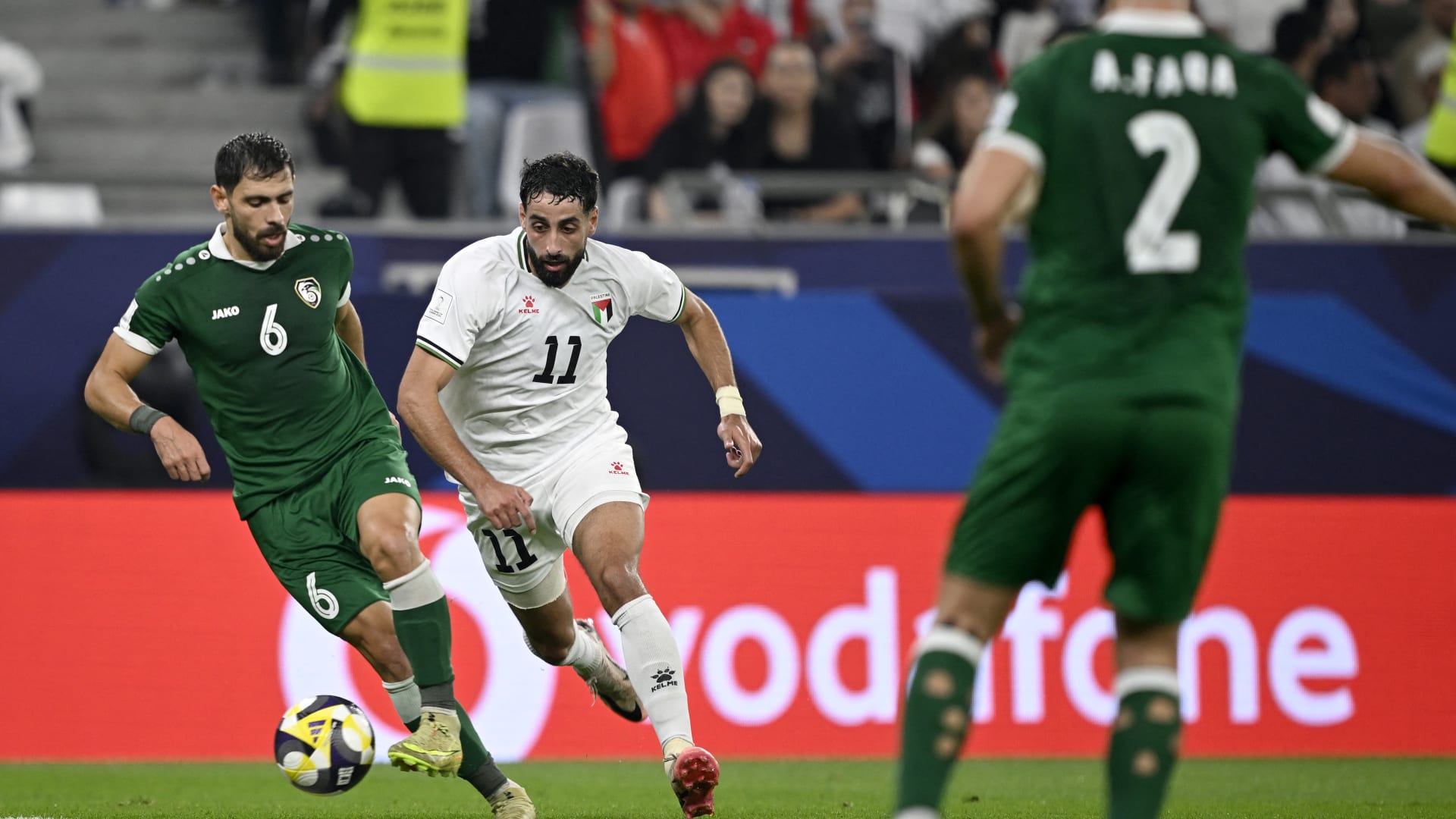 سوريا ترافق المنتخب الفلسطيني إلى ربع نهائي كأس العرب