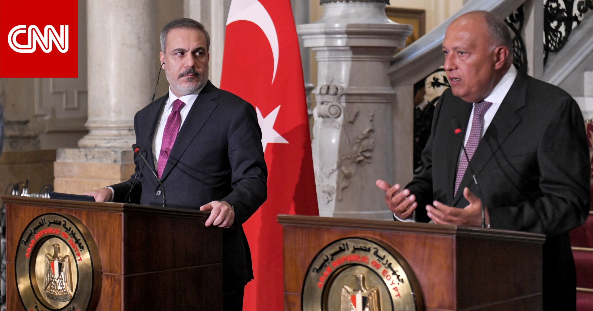 وزير خارجية تركيا يتحدث عن زيارة مرتقبة للسيسي إلى أنقرة.. ويبحث الوضع في غزة مع سامح شكري