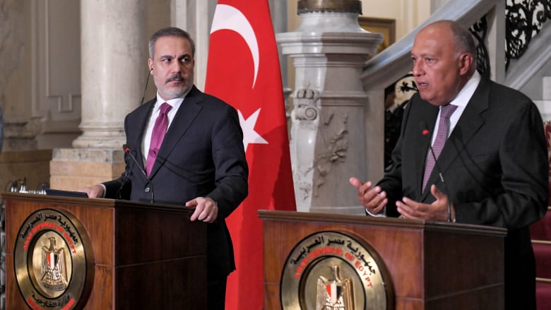 وزير خارجية تركيا يتحدث عن زيارة مرتقبة للسيسي إلى أنقرة.. ويبحث الوضع في غزة مع سامح شكري 