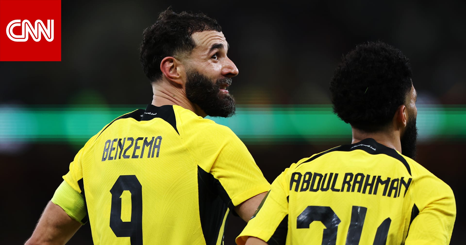 هذا ما فعله بنزيما بعد خسارة الاتحاد من النصر