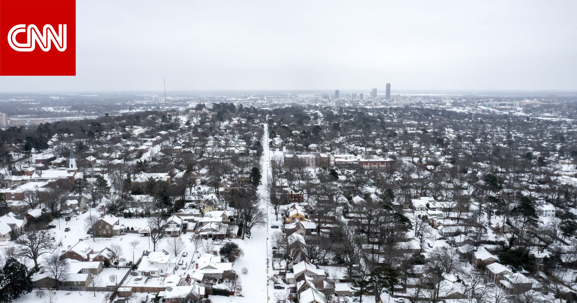 ترامب يعلن الطوارئ في 10 ولايات مع تقدم عاصفة ثلجية واسعة النطاق