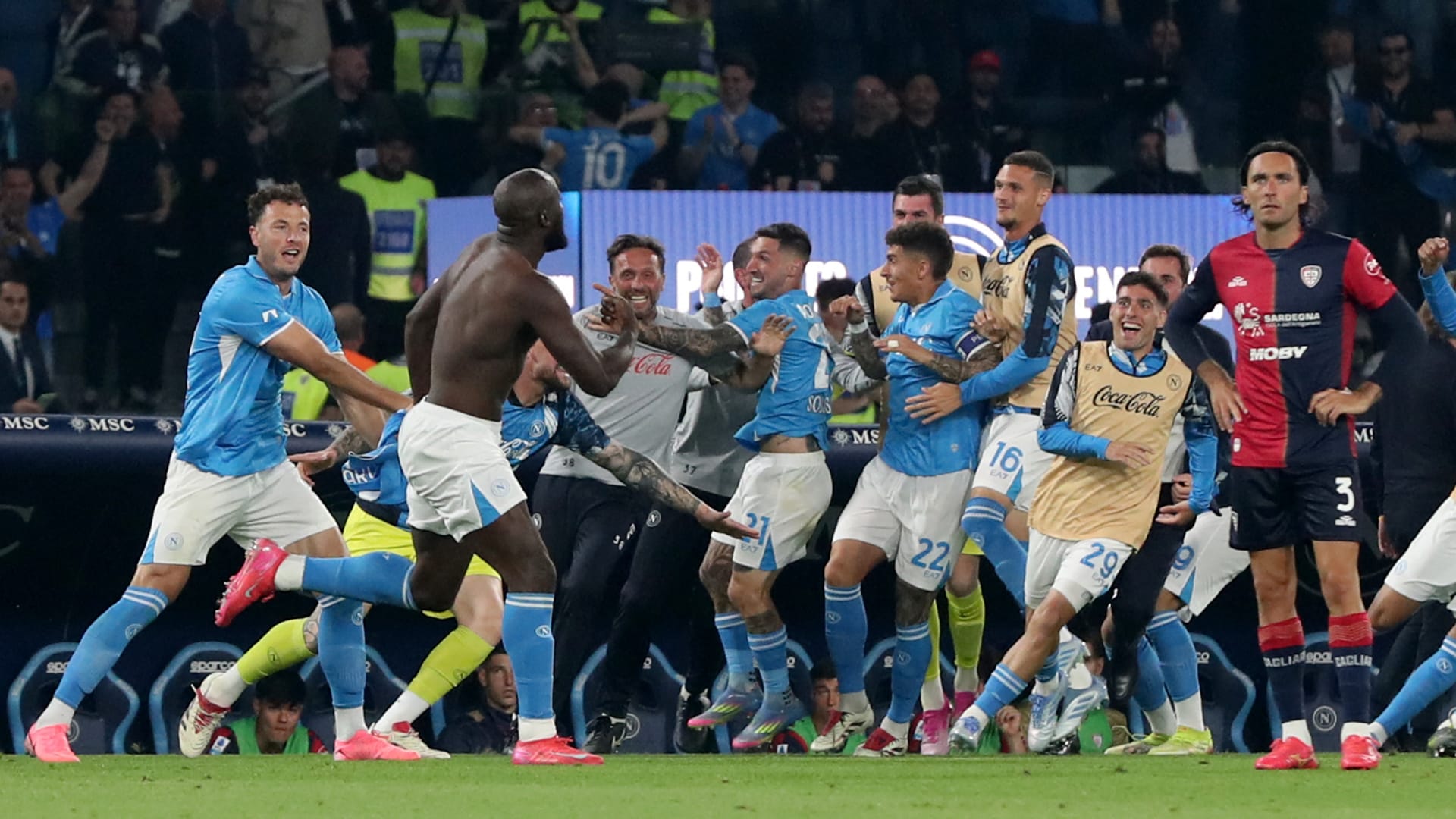 رسمياً.. نابولي يفوز بلقب الدوري الإيطالي للمرة الرابعة