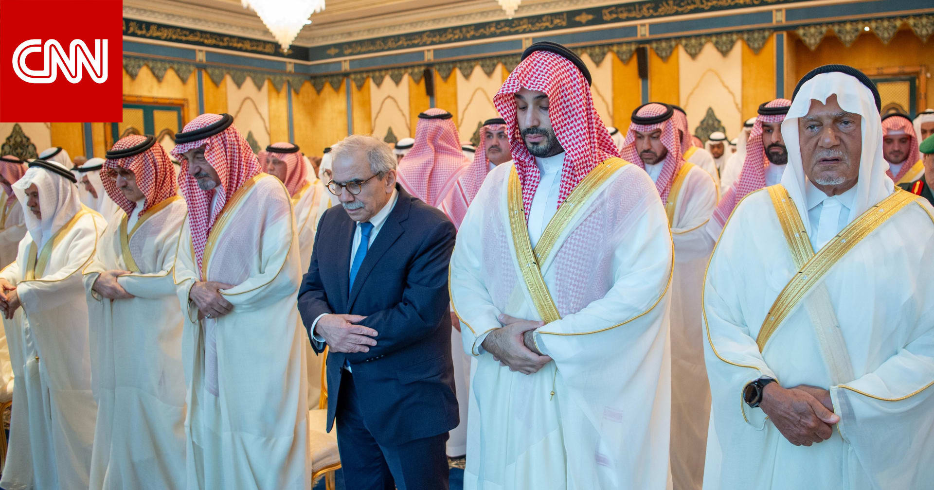 أديا صلاة العيد بالمسجد الحرام.. محمد بن سلمان يستقبل رئيس وزراء لبنان