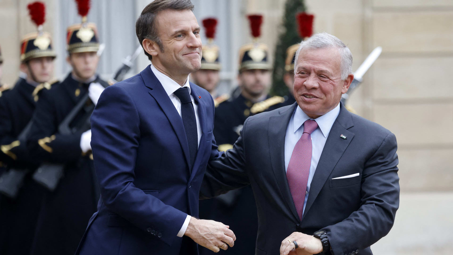 العاهل الأردني لماكرون: الهجوم على رفح ستكون له "عواقب كارثية ولا يمكن قبوله"