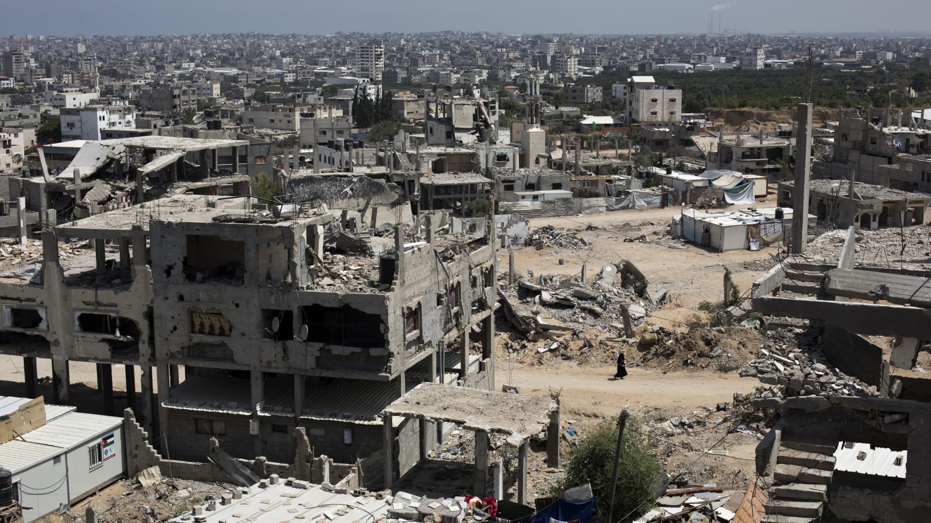 تحليل للقطات الأقمار الصناعية: تضرر 50% إلى 61% من جميع مباني غزة