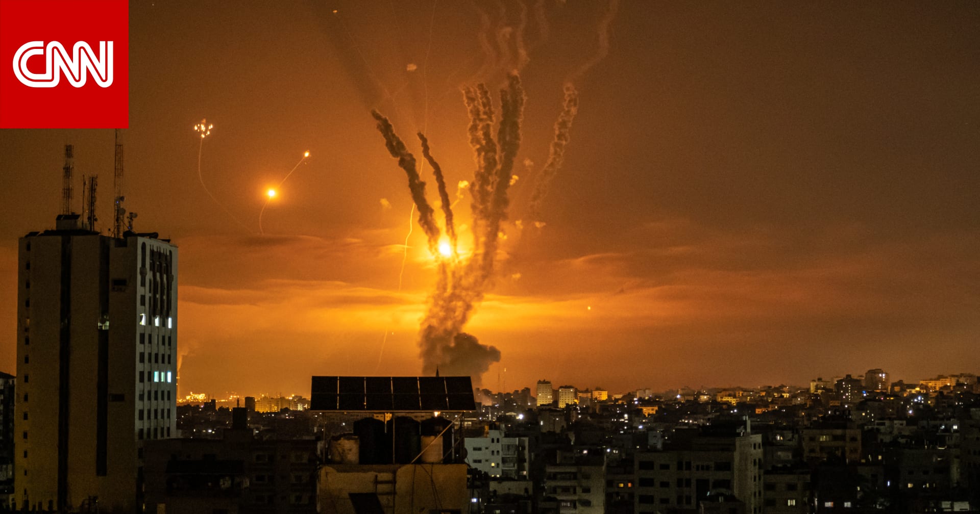 صفارات الإنذار تدوي في القدس وتل أبيب نتيجة إطلاق صواريخ من غزة