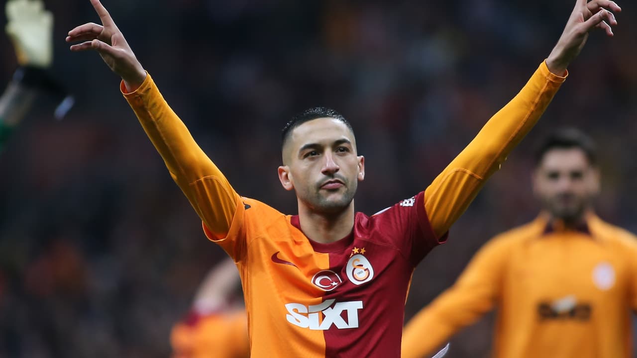 حكيم زياش يسجّل أحد أجمل الأهداف في مسيرته خلال مباراة بالدوري التركي