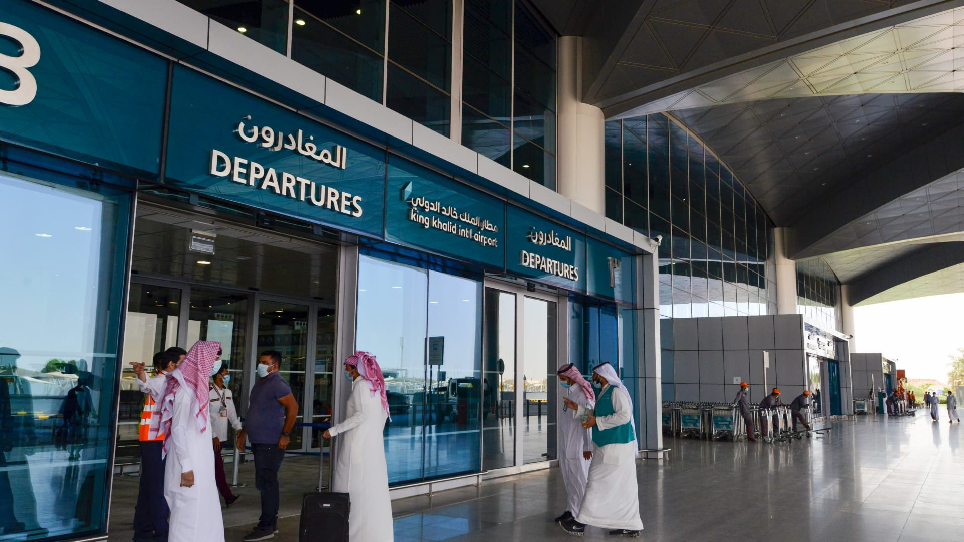 مطار الملك فهد الدولي، في العاصمة الرياض - 31 مايو 2020