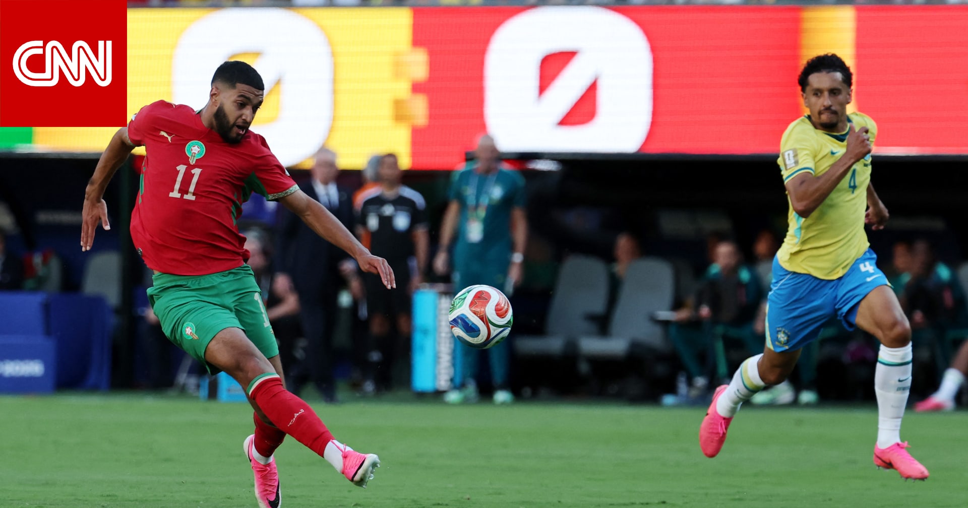"تعادل عادل" بين المغرب والبرازيل في كأس العالم 2026