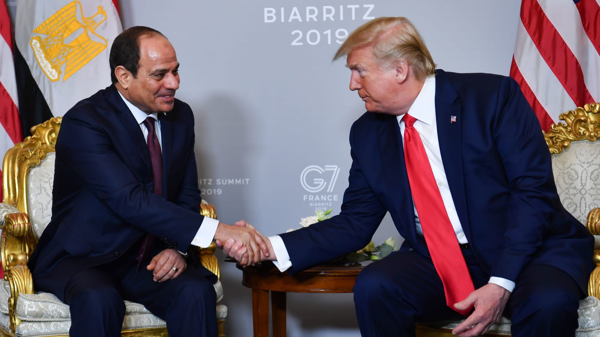 مصر.. أول تعليق من السيسي على تصريحات ترامب حول أزمة سد النهضة الإثيوبي