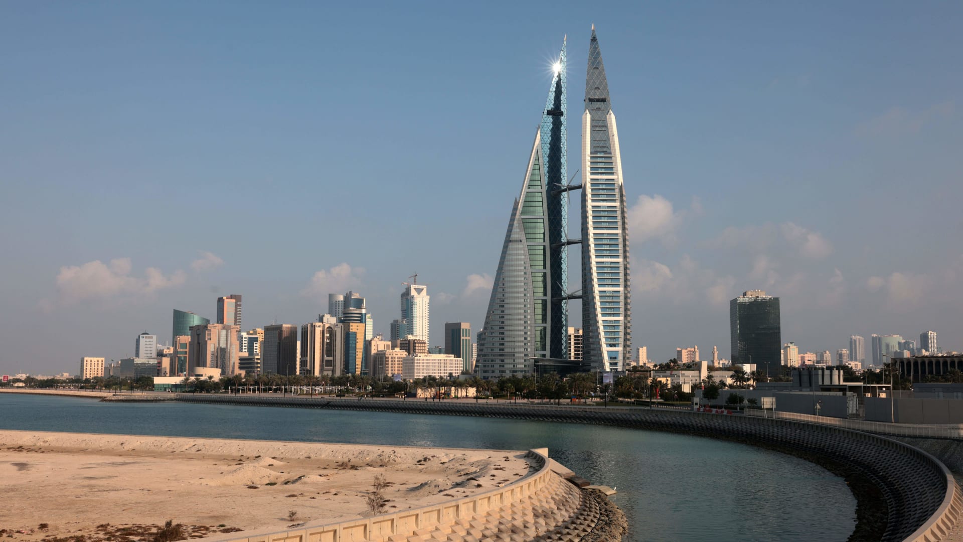 صورة أرشيفية عامة من المنامة عاصمة البحرين 