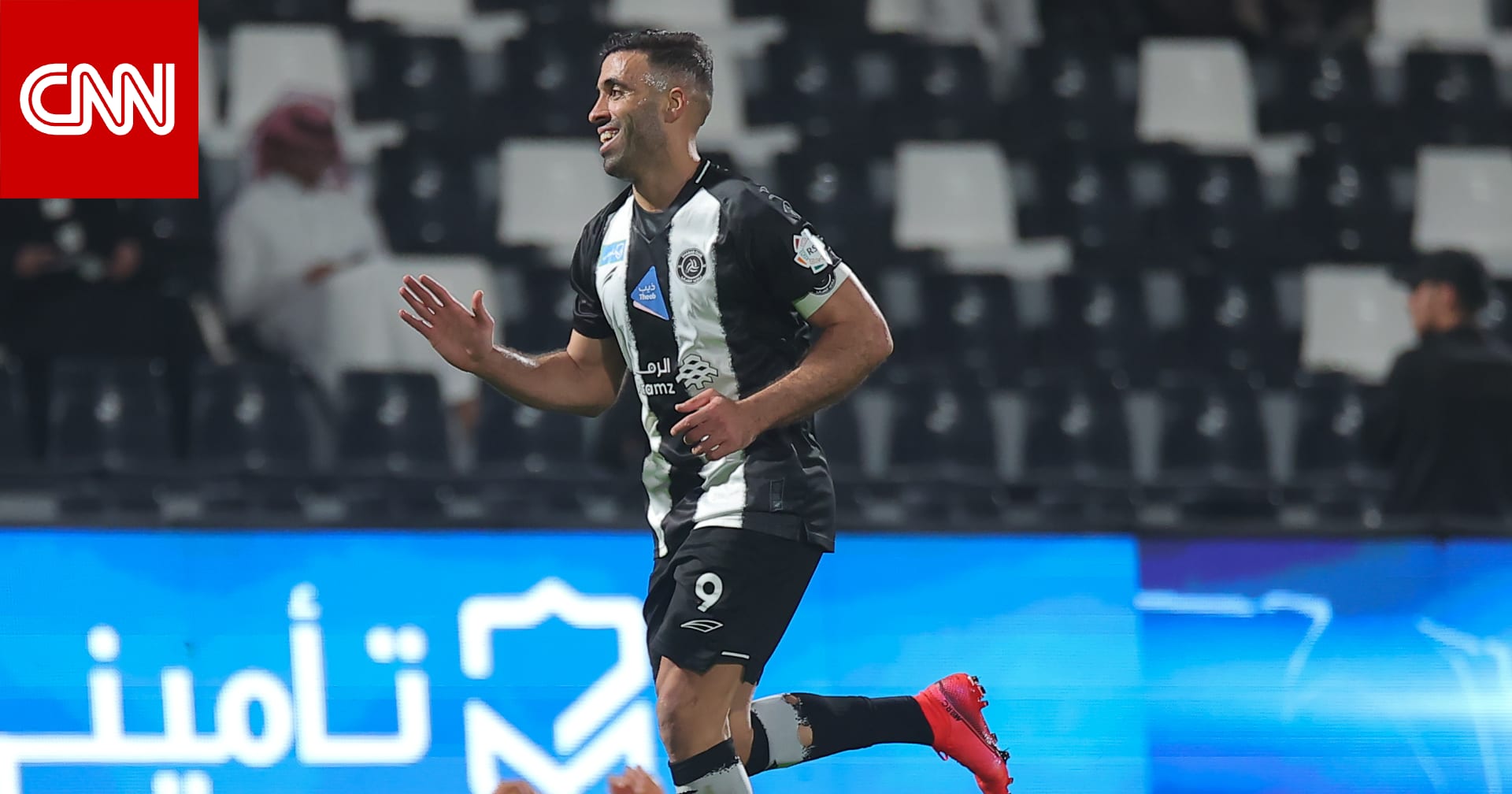 السعودية.. تصرف مثير للجدل من حمد الله بعد هدف الاتحاد في الشباب