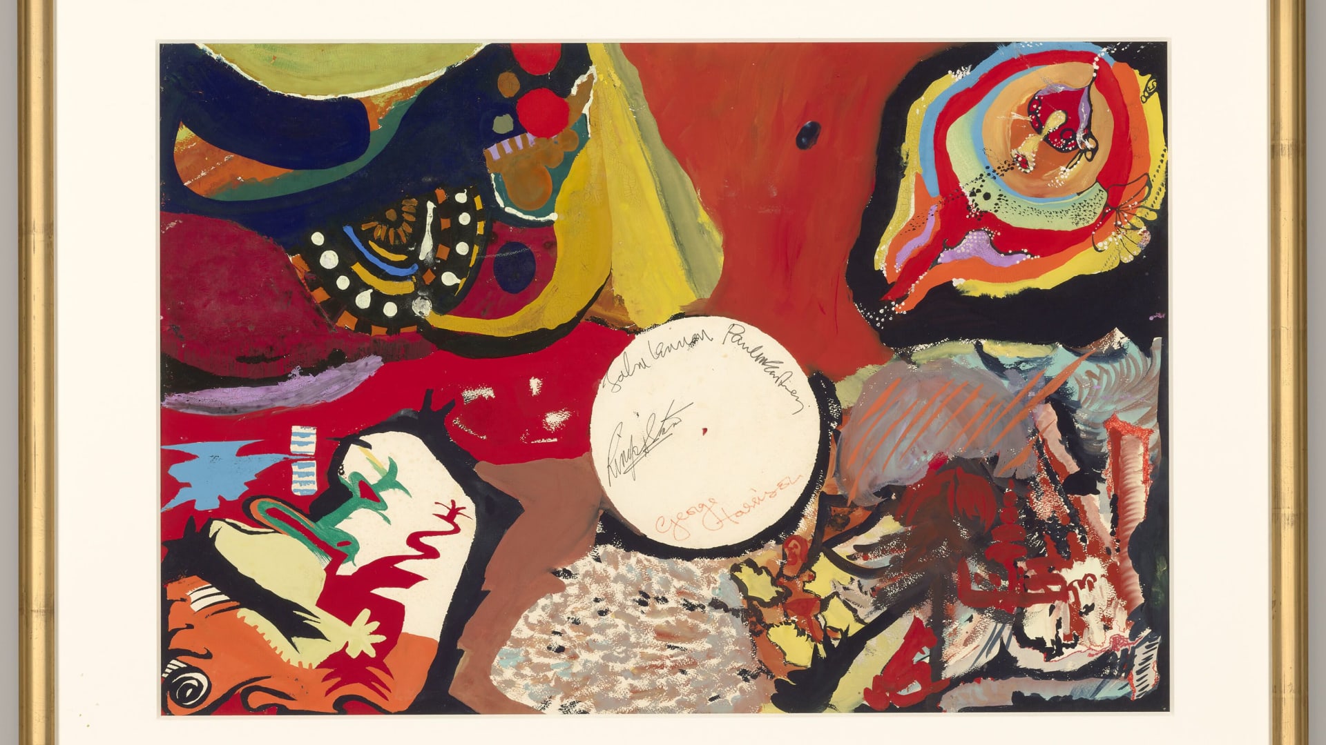 لوحة يتيمة لأعضاء فرقة "البيتلز" تُباع بأكثر من مليون و700 ألف دولار أمريكي 1 لوحة يتيمة لأعضاء فرقة "البيتلز" تُباع بأكثر من مليون و700 ألف دولار أمريكي