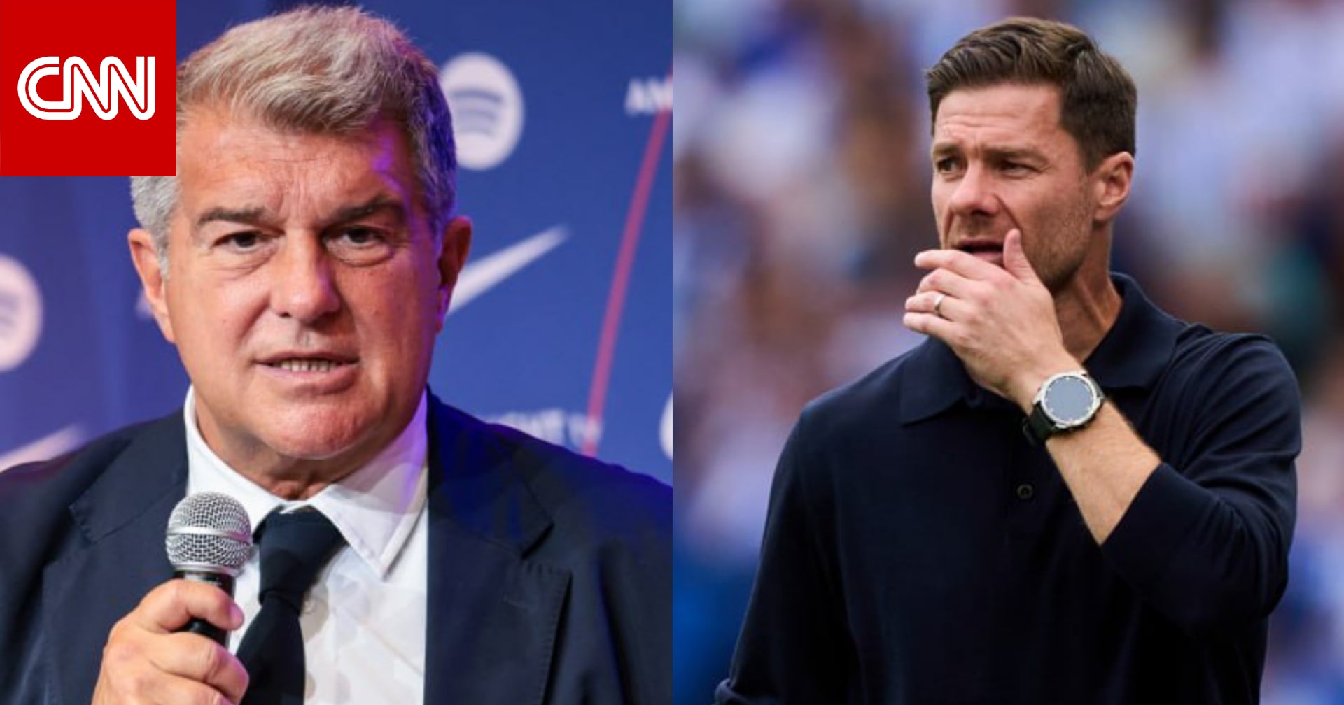 تشابي ألونسو يرد على تصريح "مدريد مهووس ببرشلونة" الصادر عن لابورتا