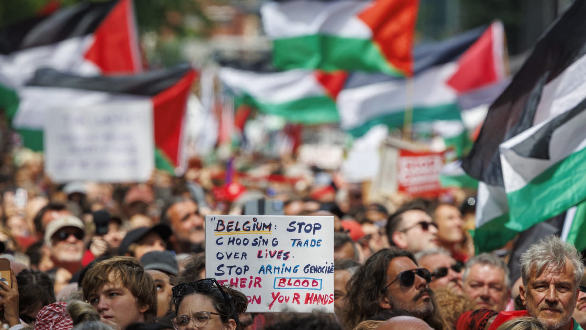 بلجيكا تعتزم الاعتراف بالدولة الفلسطينية.. وتفرض عقوبات على إسرائيل