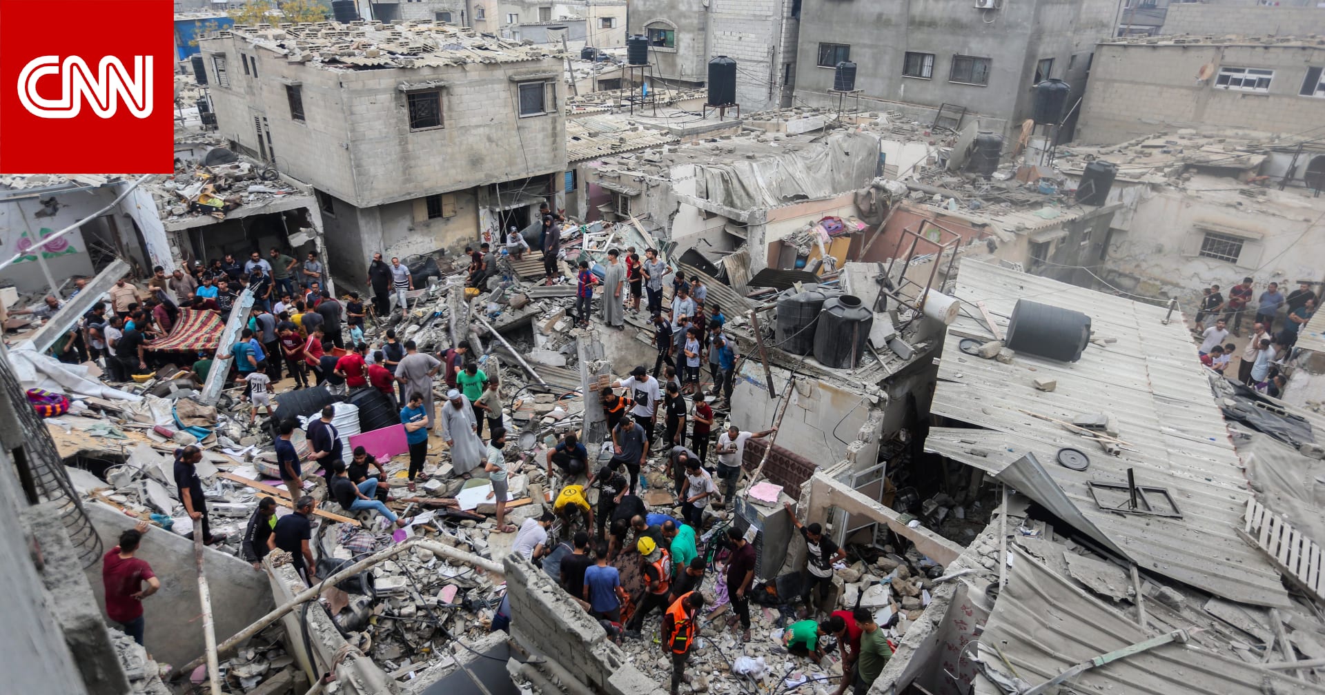 اتساع رقعة المناطق المدمرة في غزة جراء الغارات الإسرائيلية