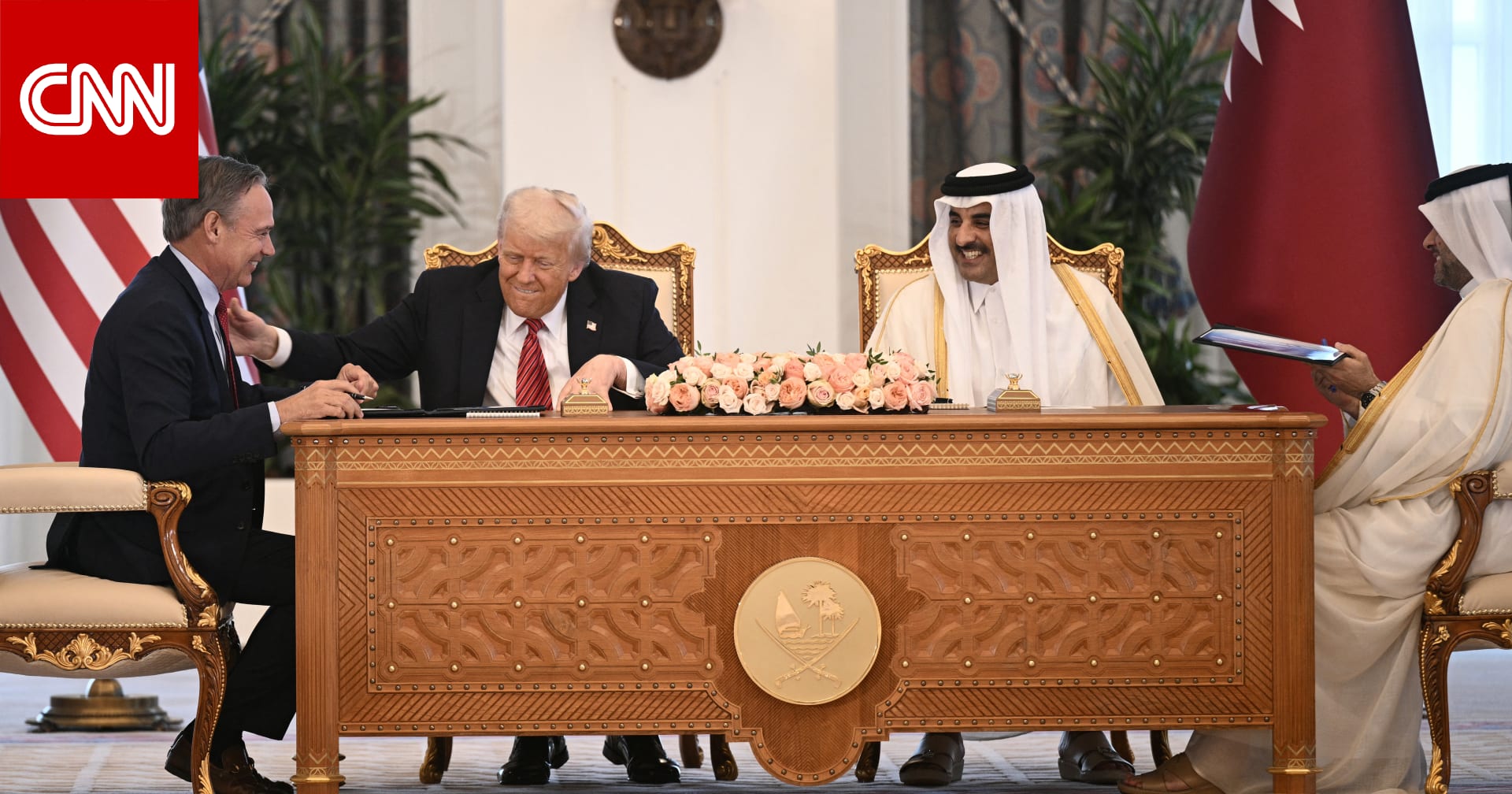 ترامب يُعلن عن صفقة بقيمة 200 مليار دولار بين بوينغ وقطر