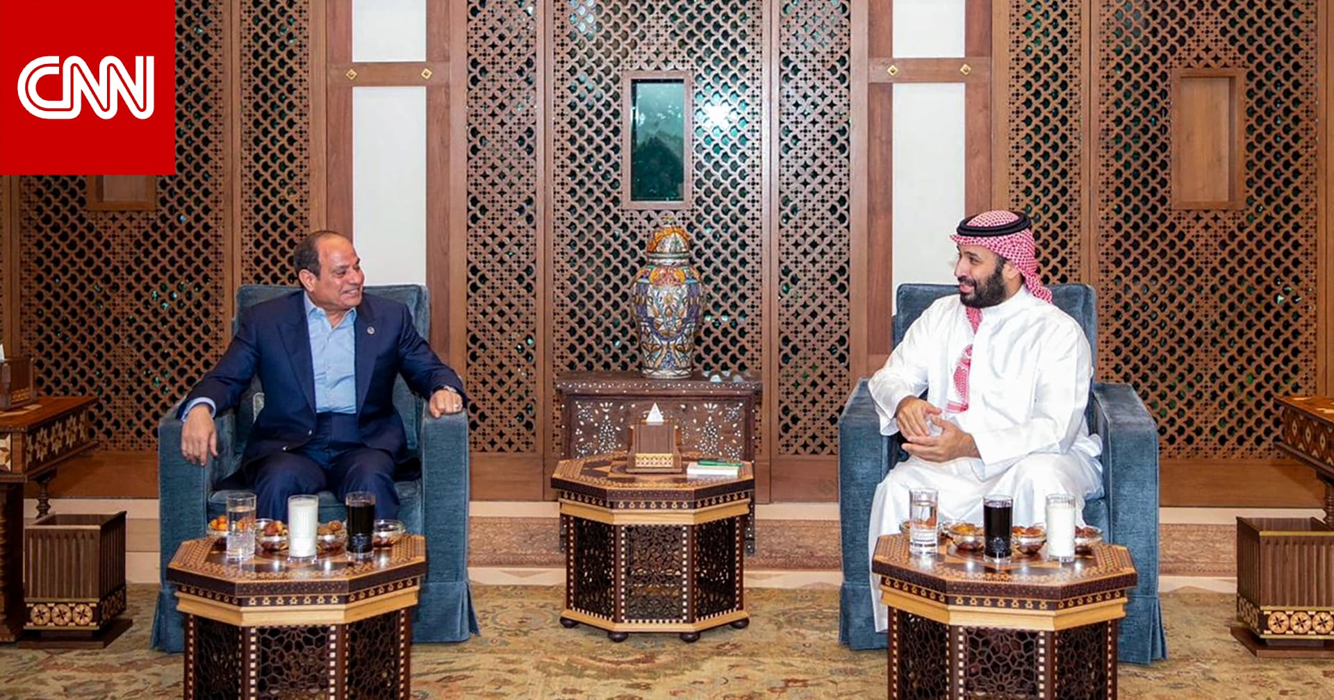 محمد بن سلمان يلتقي السيسي خلال "زيارة أخوية" إلى السعودية