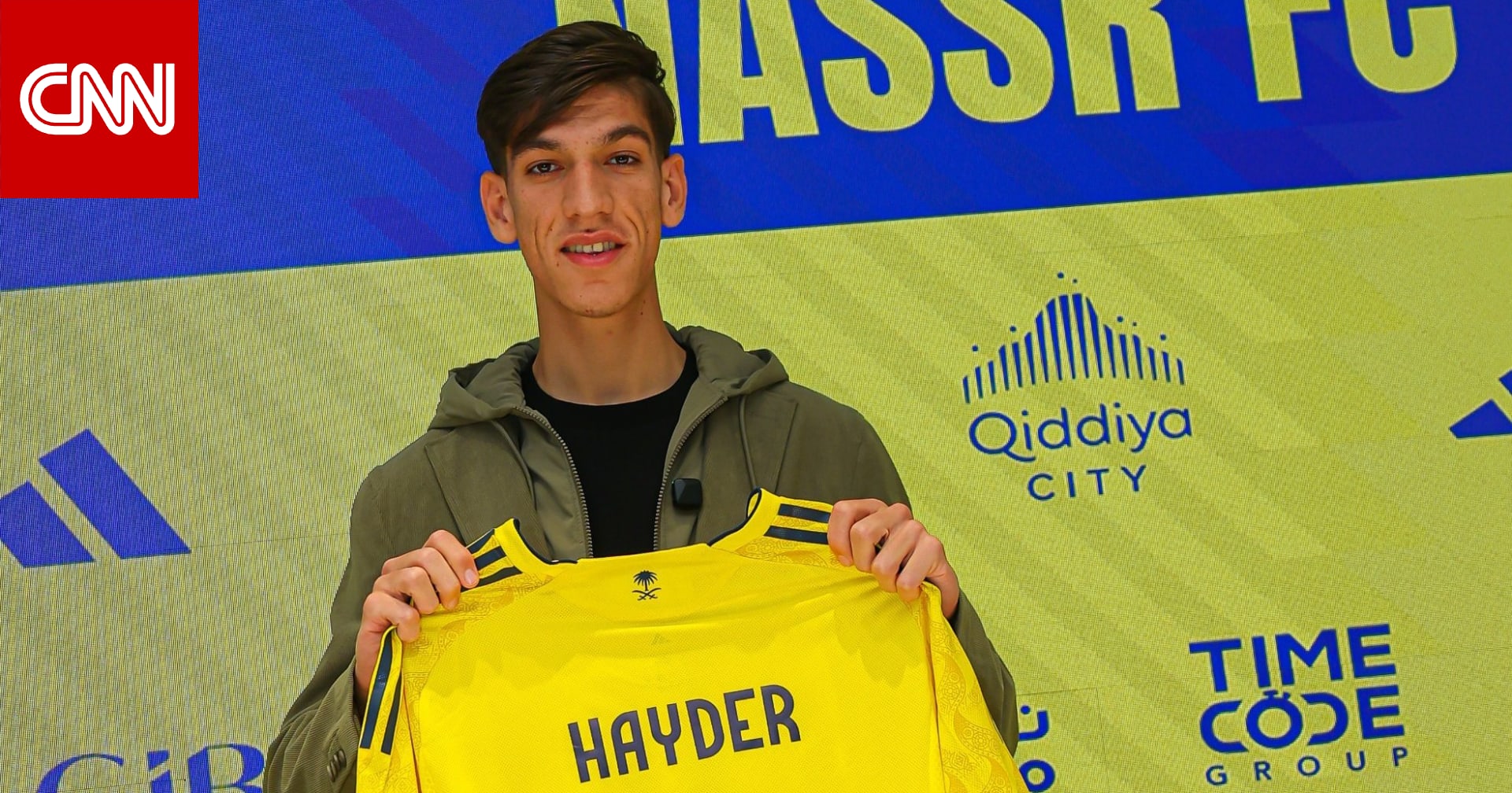 5 معلومات "ربما لا تعرفها" عن العراقي حيدر عبدالكريم المنضم حديثاً للنصر السعودي