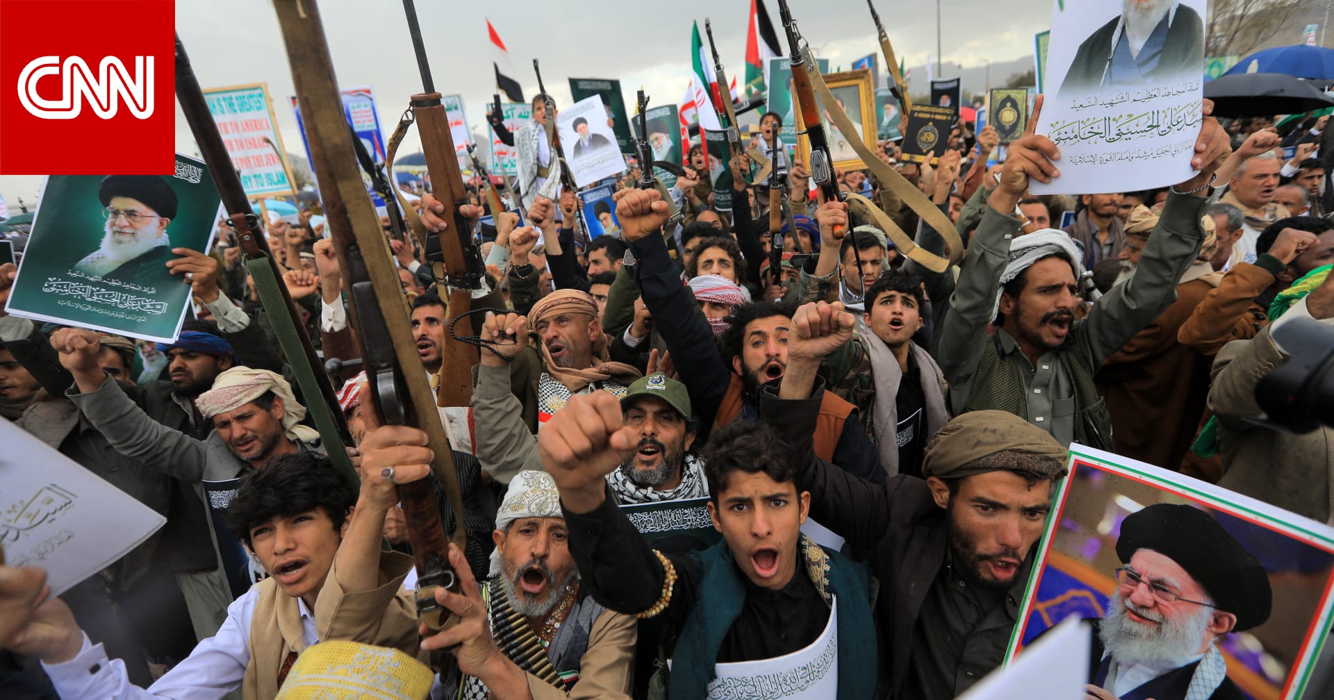 الحوثيون يهددون بدخول الحرب دعما لإيران وإغلاق مضيق باب المندب في هذه الحالة