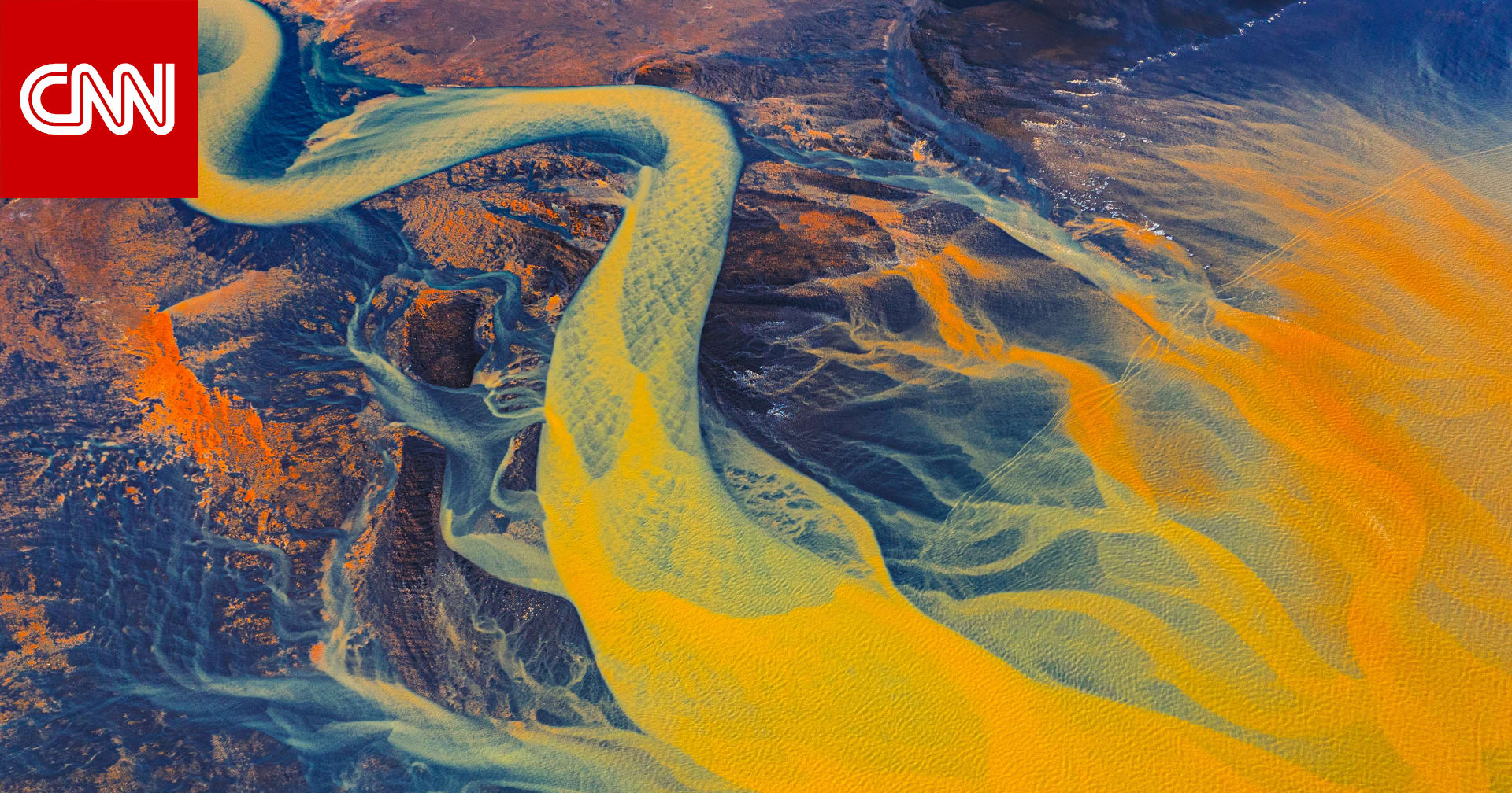 صور جوية توثق الجمال الهش والتحوّل الصامت في طبيعة آيسلندا