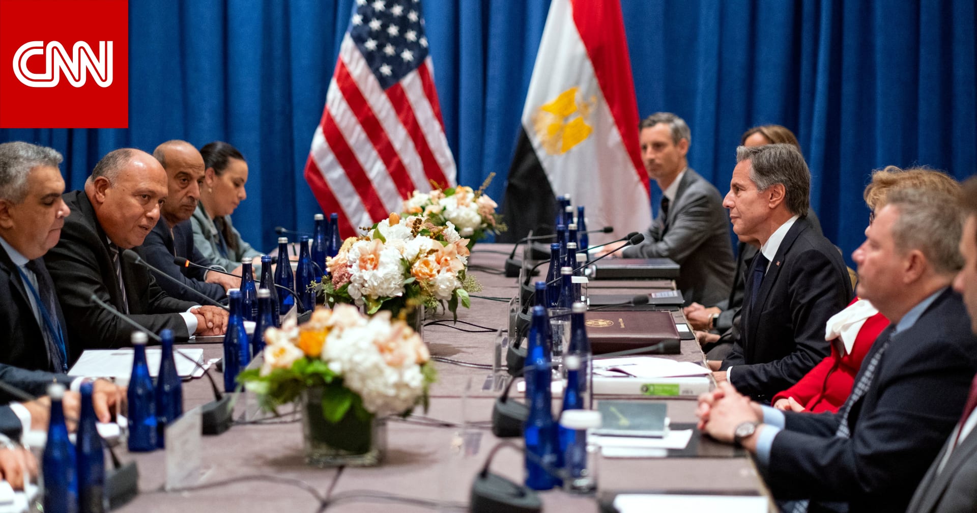 وزير خارجية أمريكا يوضح القضايا التي بحثها هاتفيا مع نظيره المصري