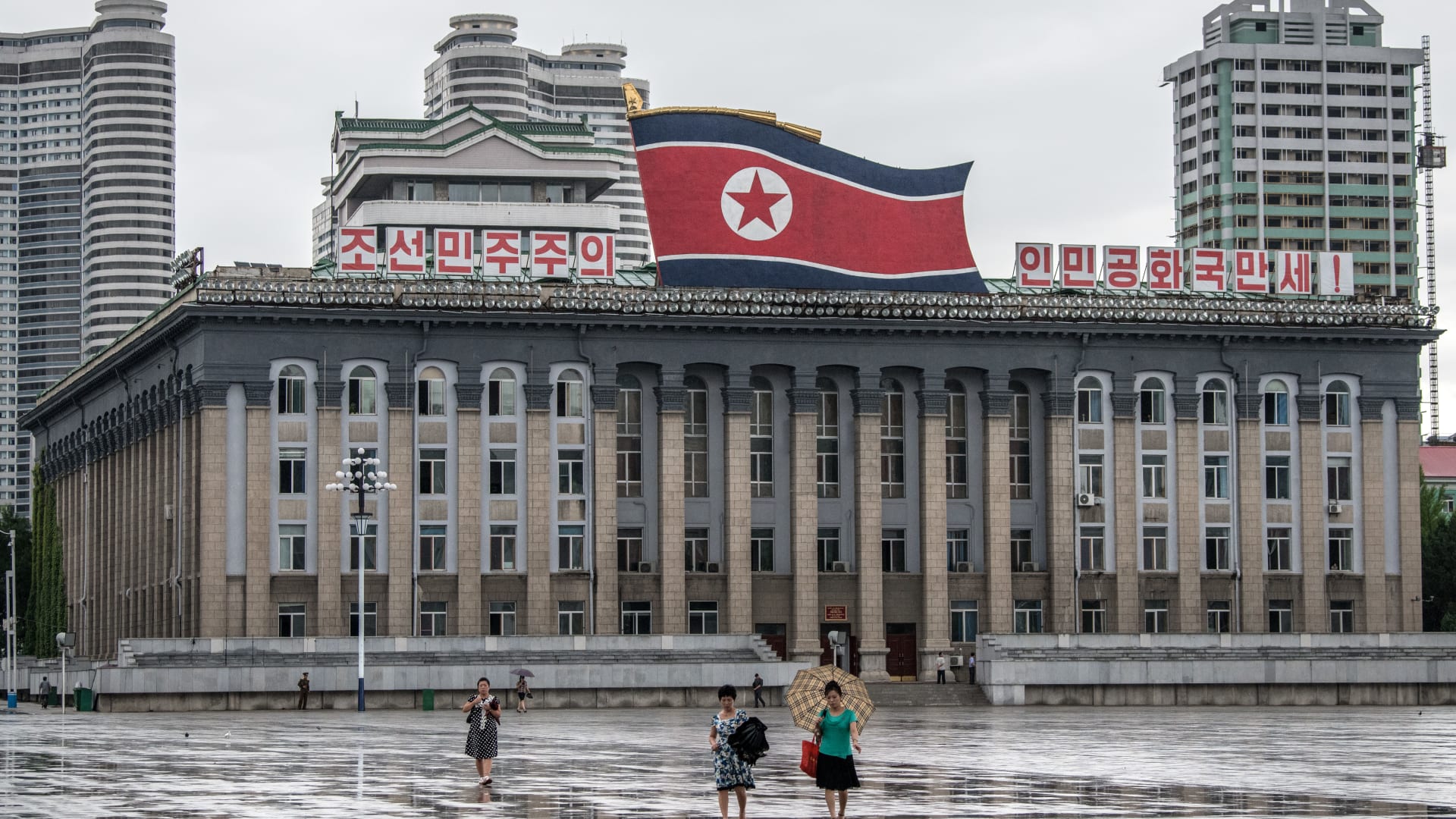 صورة أرشيفية لعاصمة كوريا الشمالية بيونغ يانغ